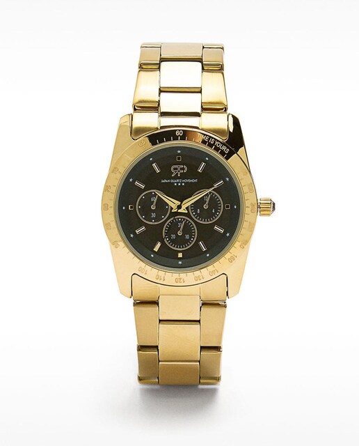 Imagen 0 de Reloj de mujer Parfois de acero inoxidable en dorado