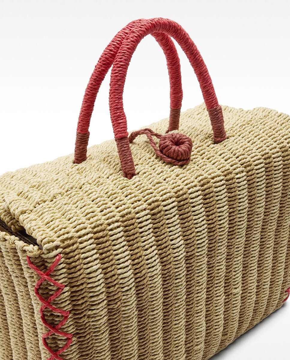 De Rafia Bolso Paja Parfois Parfois Bolso Paja Clutch Fiesta