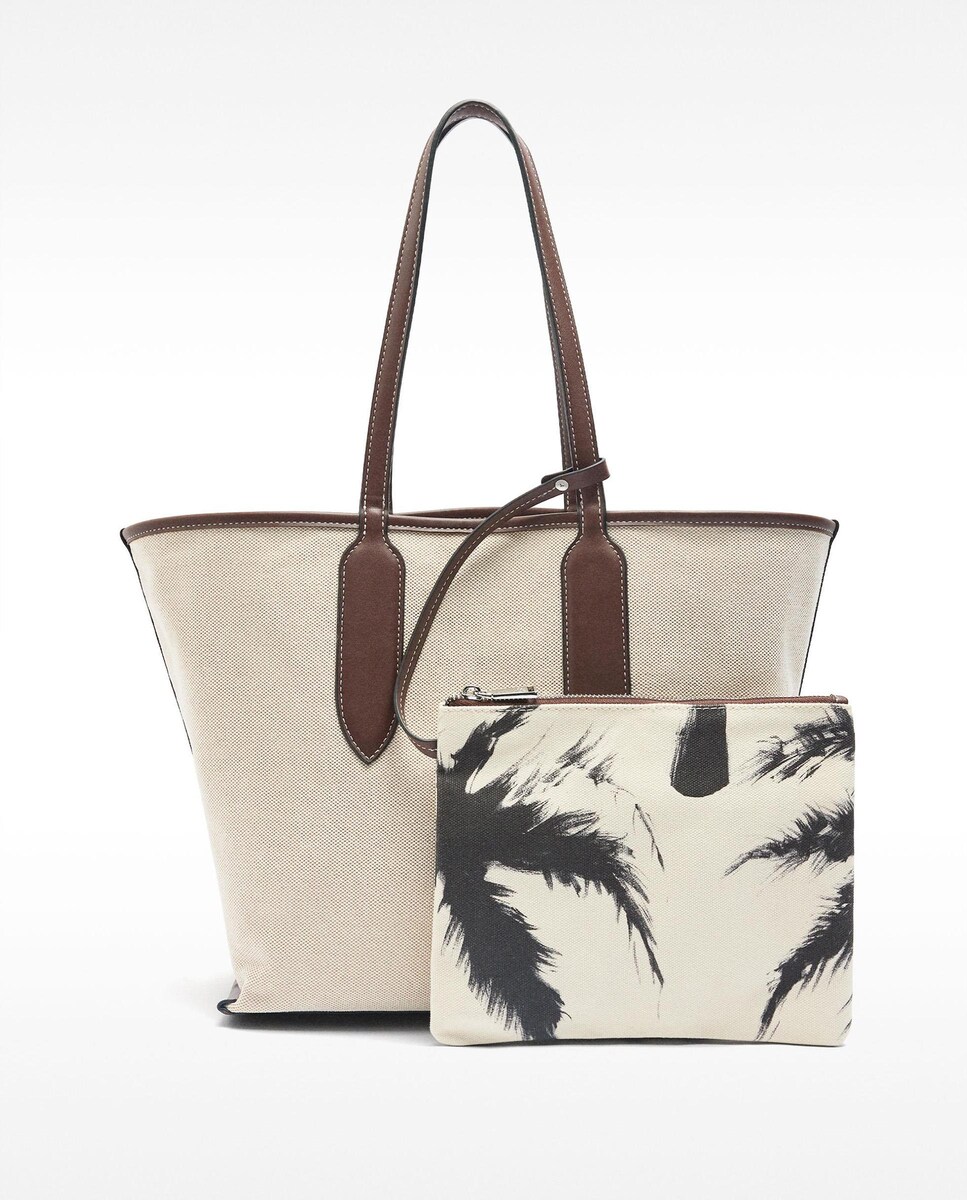 Bolso Shopper Bolso Estampado Animal Parfois Bolso De Hombro