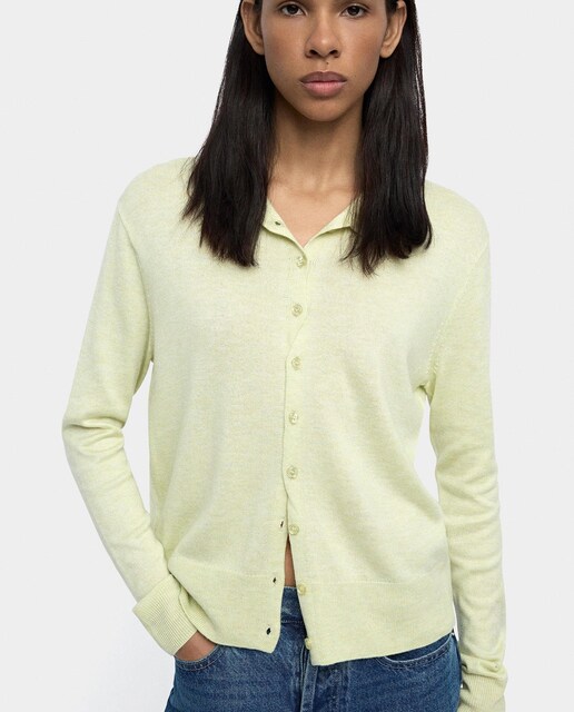 Imagen 0 de Cárdigan de mujer de punto de manga larga con botones