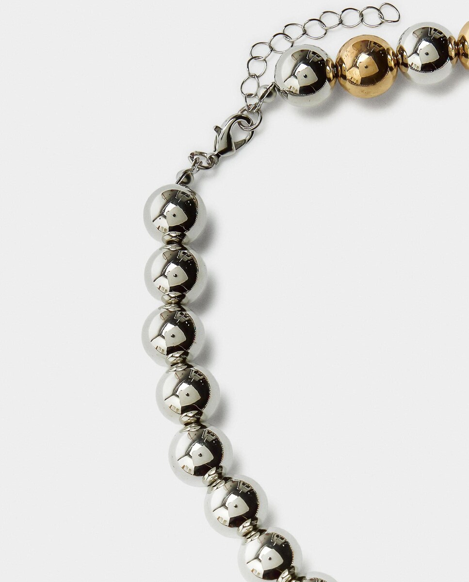 Collar corto de maxi cuentas en varios colores Multicolor-2