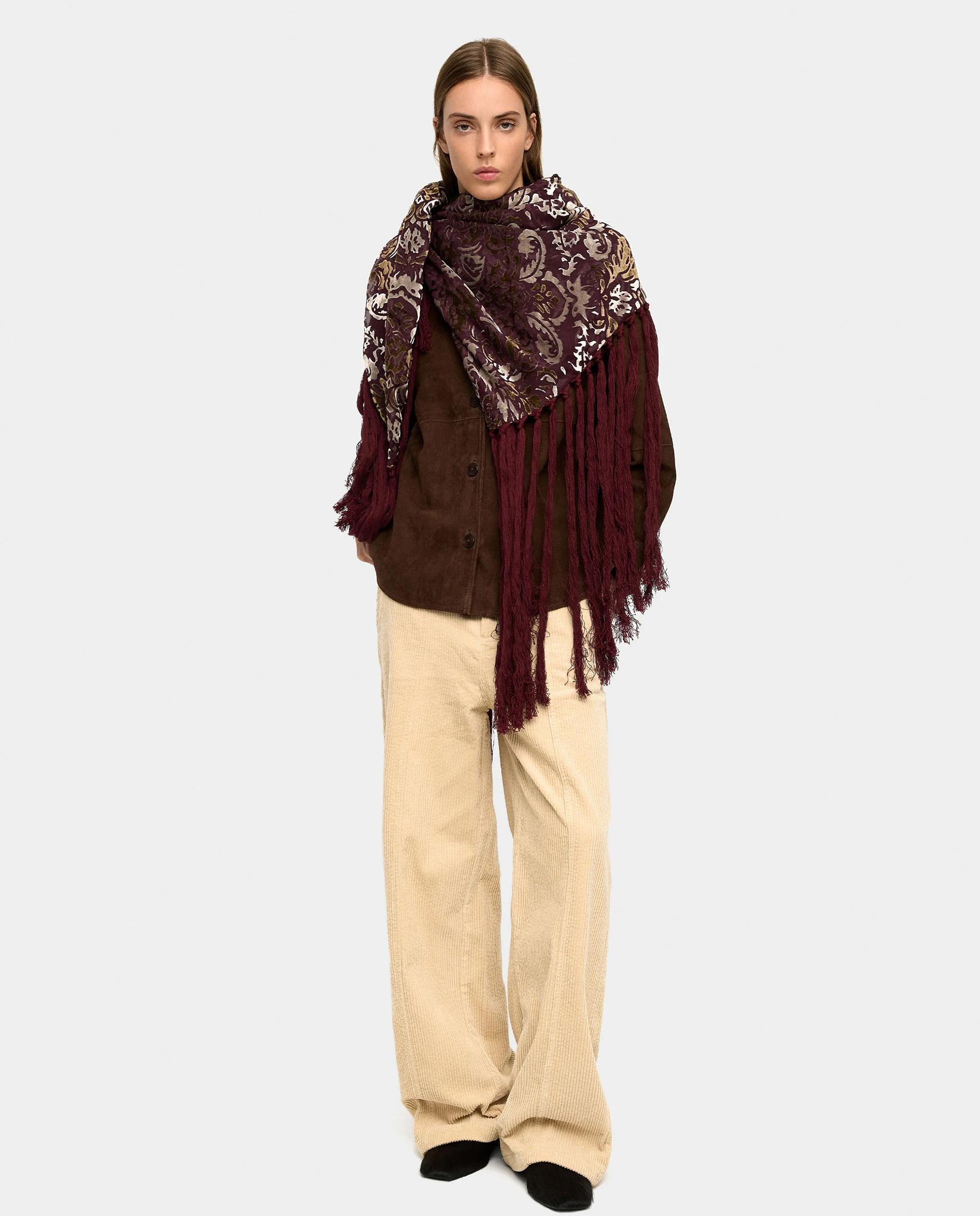 Parfois - Pantalones rectos de mujer de pana con bolsillos en liso.