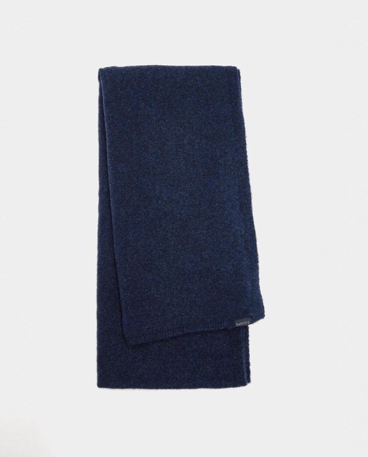 Imagen 0 de Bufanda 100% lana con pespuntes en liso