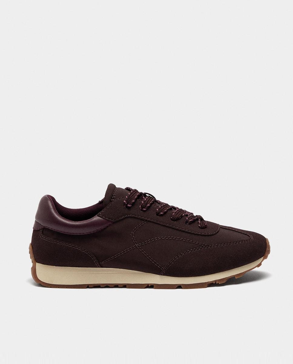 Parfois - Zapatillas deportivas de mujer con suela dentada en liso.
