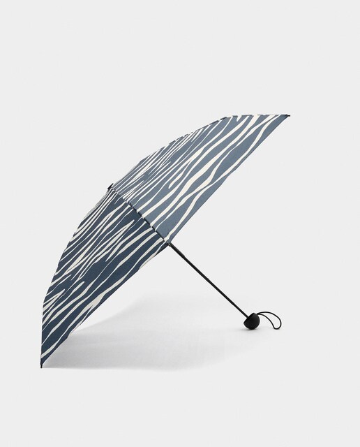 Imagen 0 de Paraguas pequeño con estampado animal print