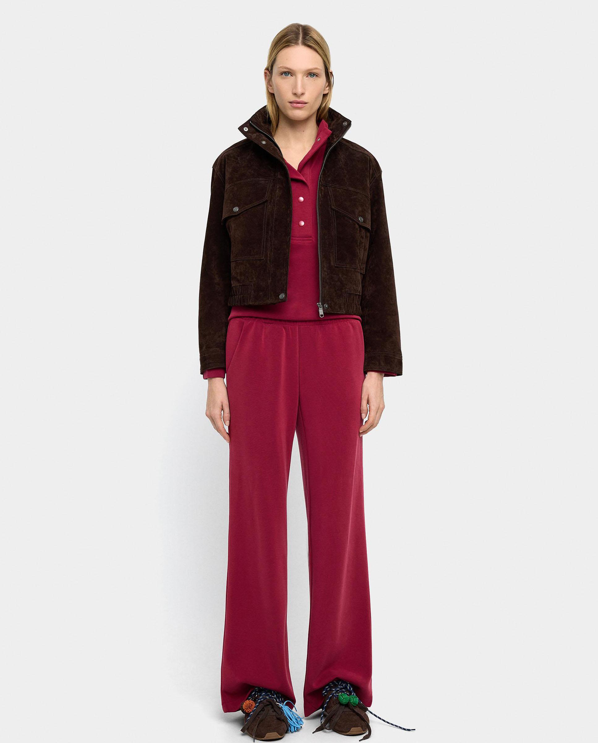 Parfois - Pantalón recto de mujer con tacto suave y cintura elástica.