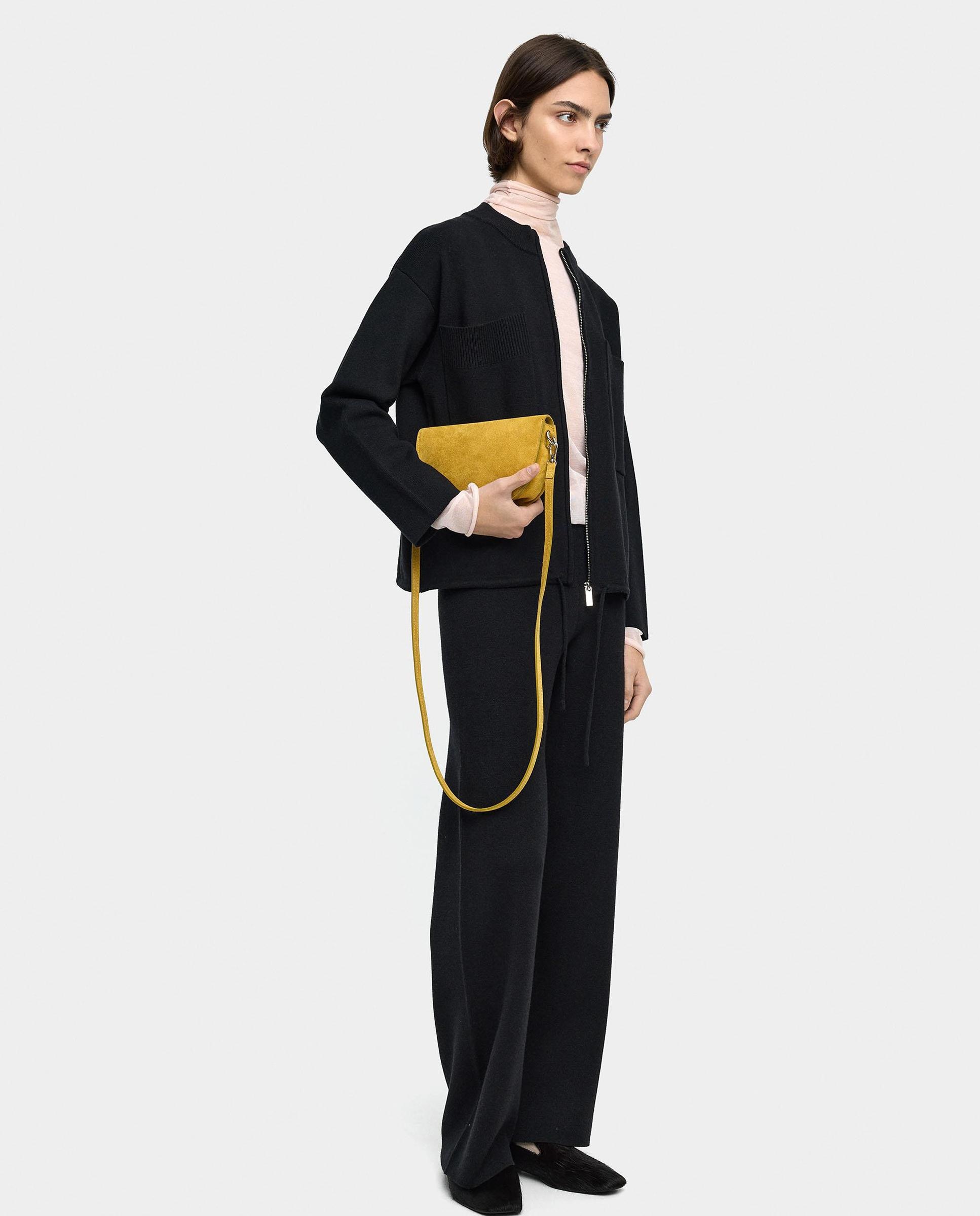 Parfois - Pantalón recto de mujer de punto con cintura elástica.