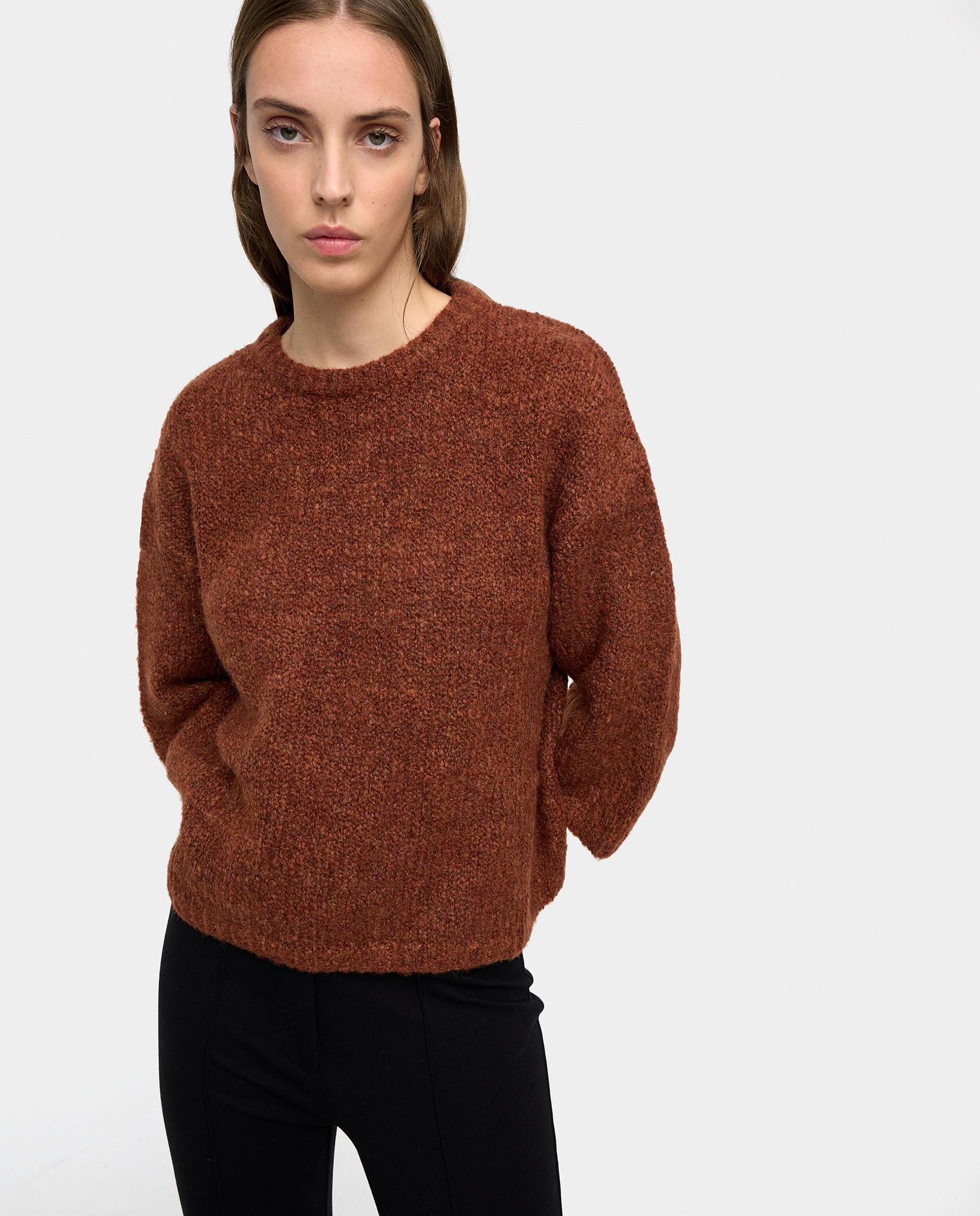 Parfois - Jersey de mujer de punto con manga francesa en liso.