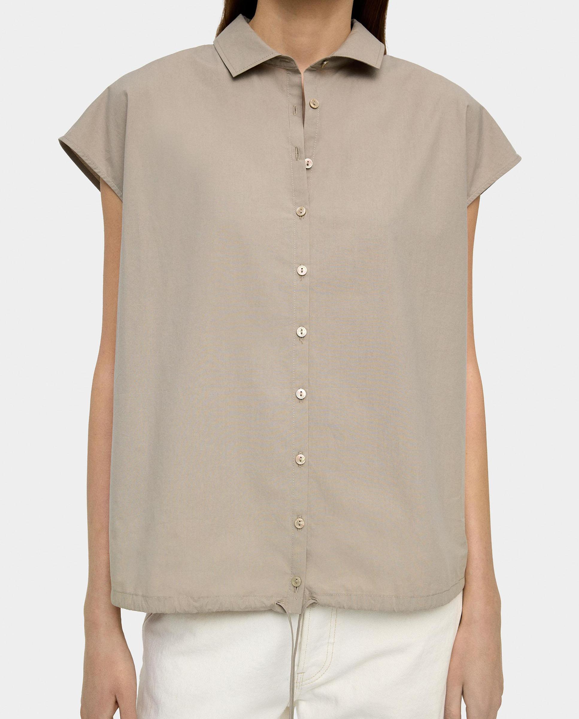 Parfois - Camisa de mujer 100% algodón de manga corta.