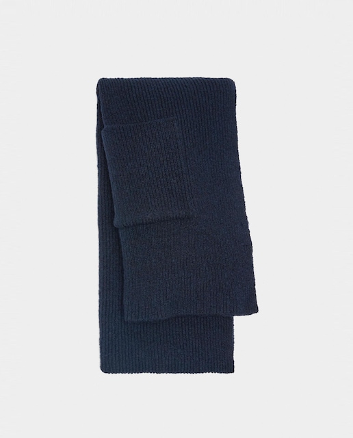 Imagen 0 de Bufanda 100% lana con bolsillo decorativo