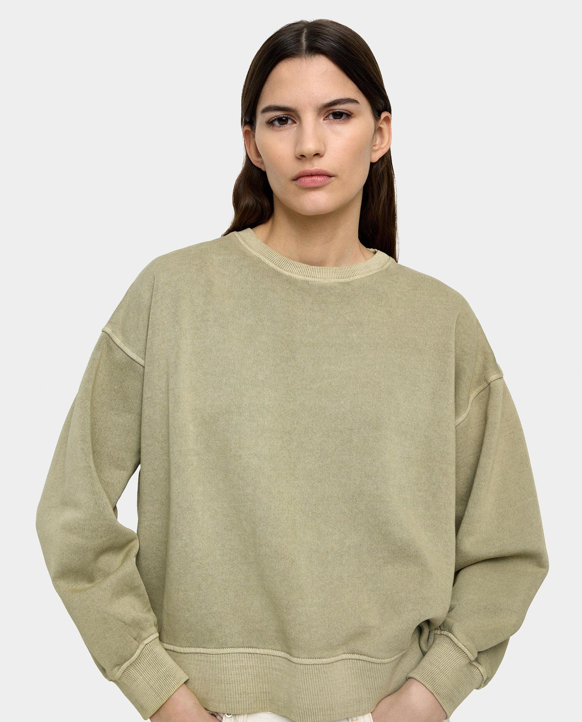 Parfois - Sudadera de mujer 100% algodón estilo oversize.