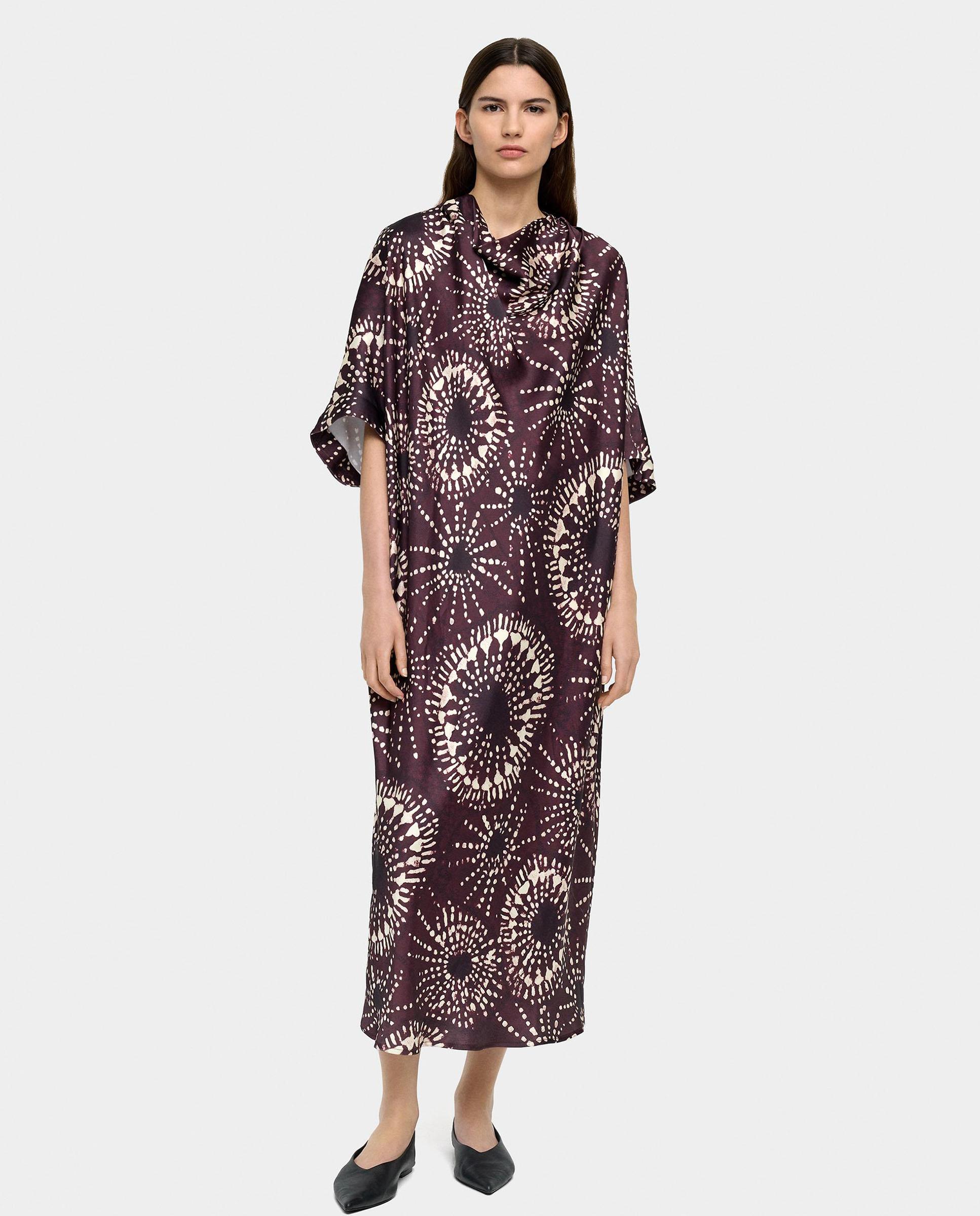 Parfois - Vestido largo estilo túnica con microestampados.