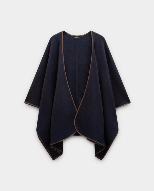 Imagen 0 de Poncho de mujer abierto en liso