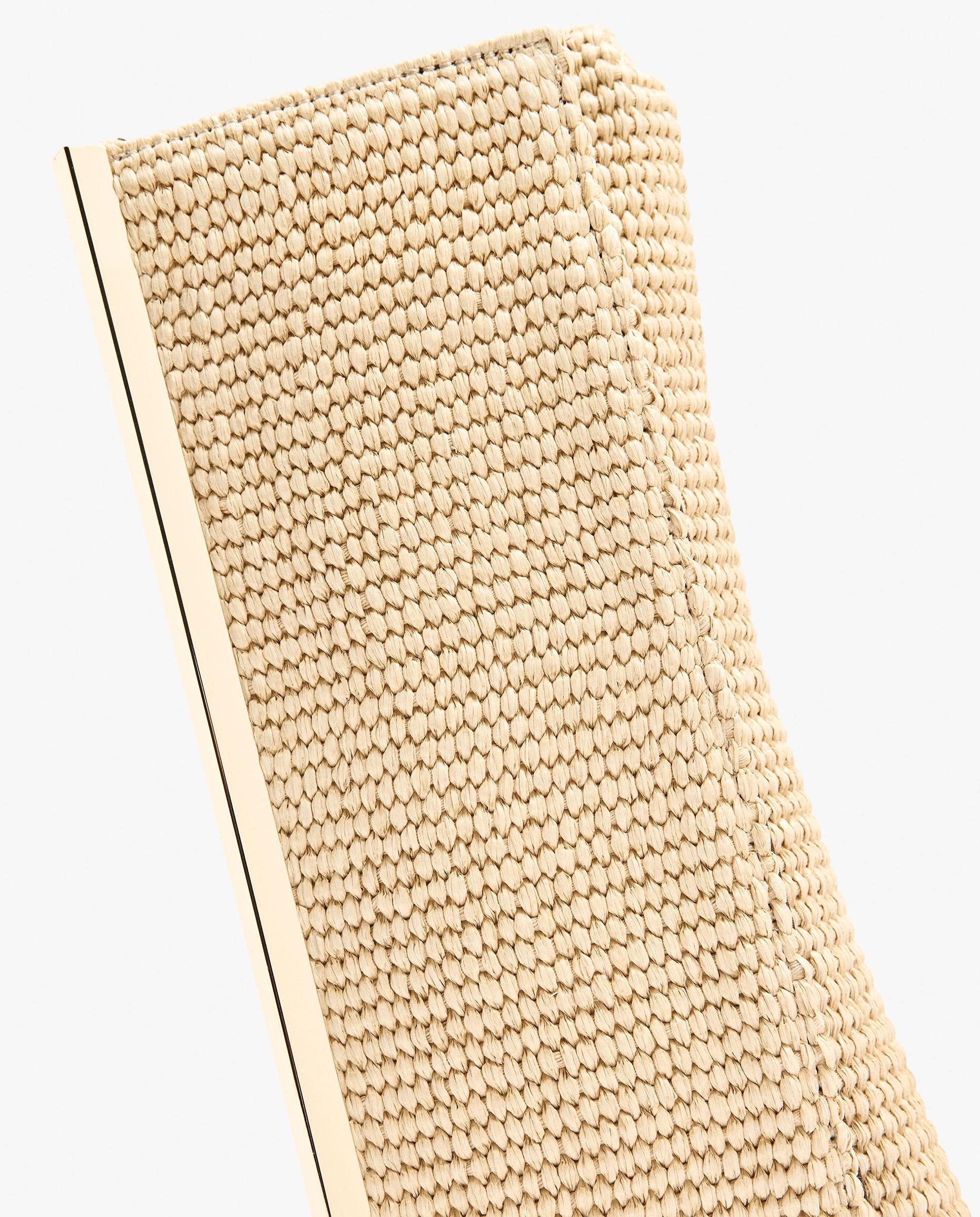 Bolso de fiesta multiposición estilo sobre con cierre imantado en liso - Parfois - Natural Natural-3
