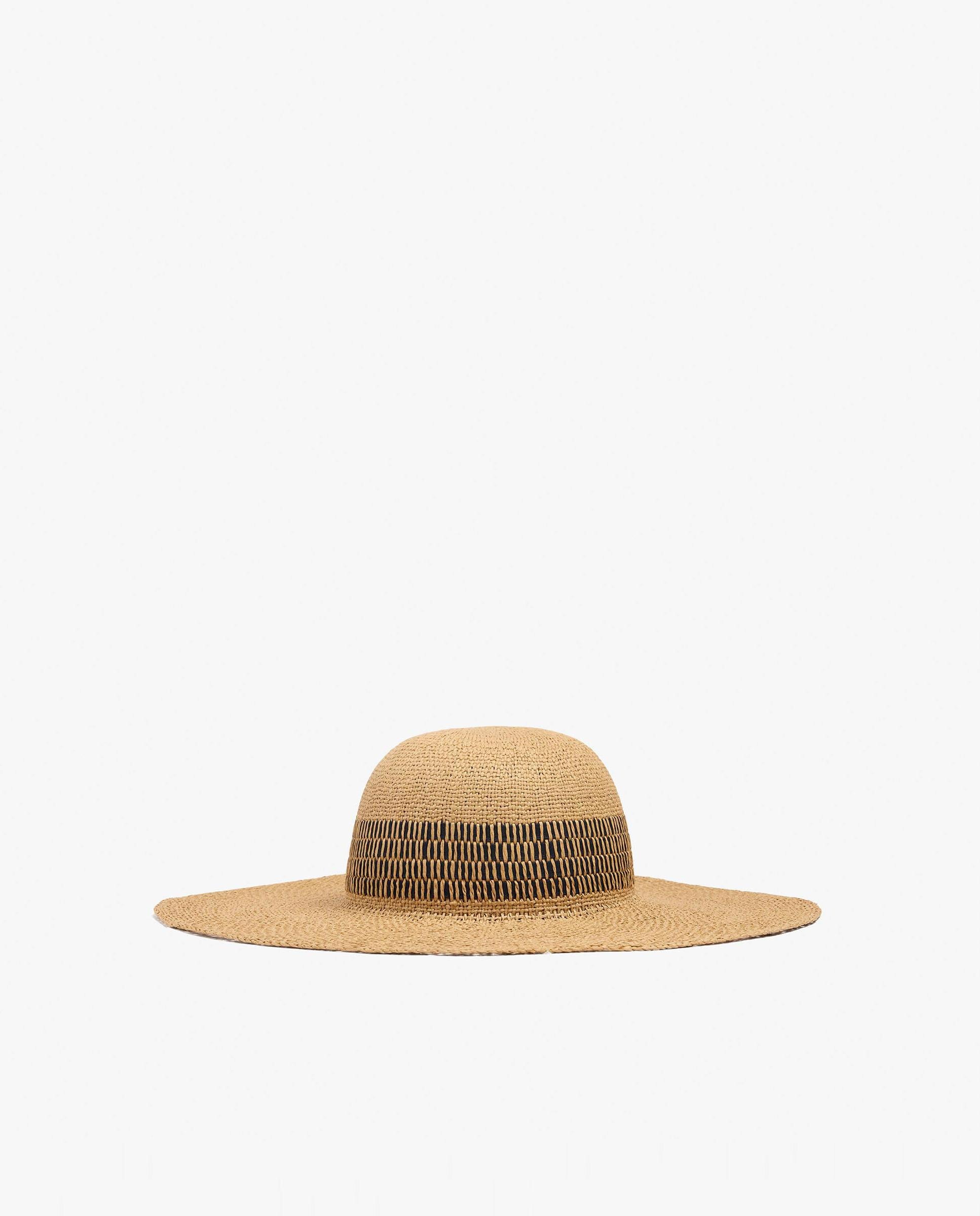 Imagen 0 de Sombrero de mujer con detalles decorativos Natural