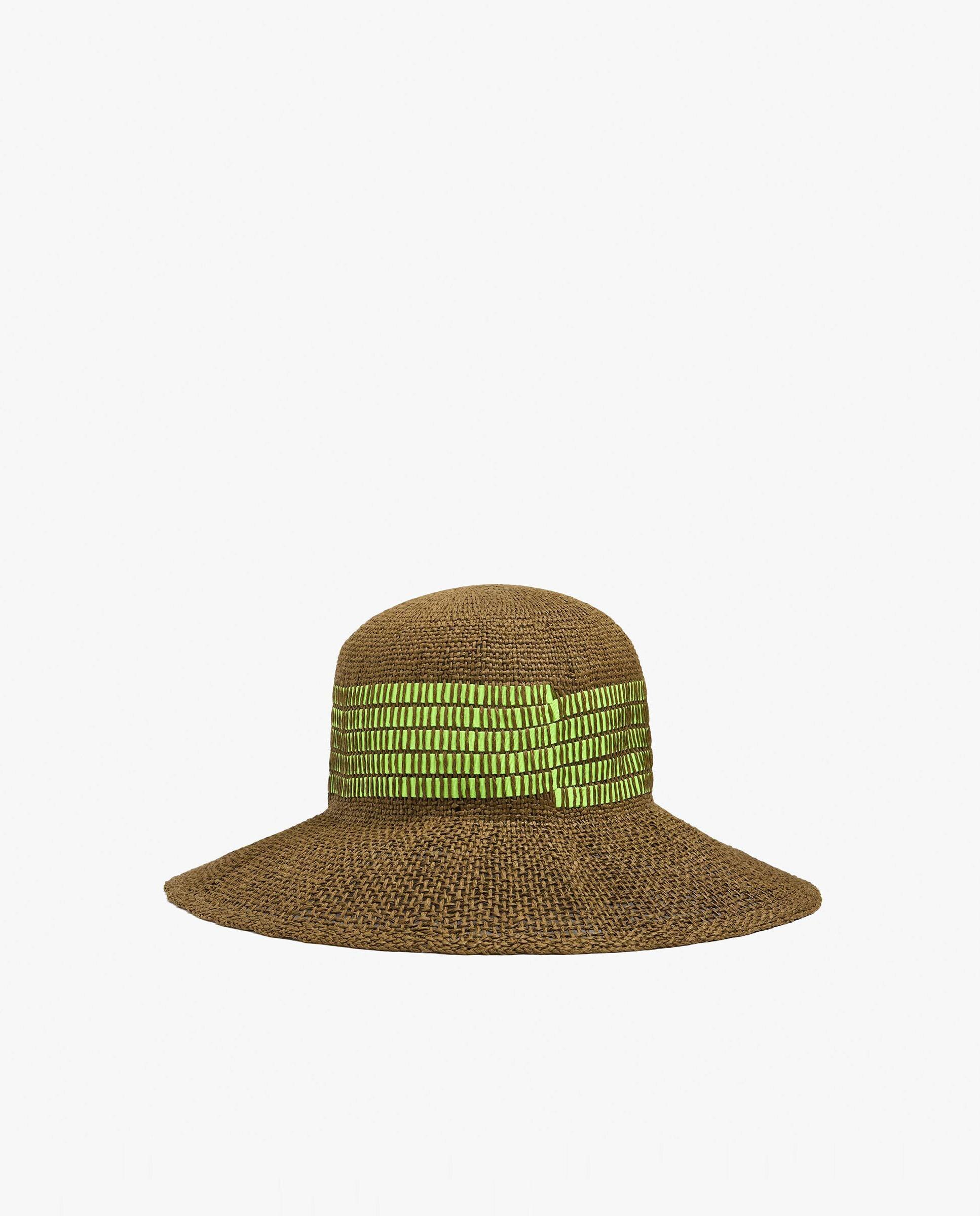 Gorro de mujer estilo bucket con detalle decorativo - Parfois - Natural Natural-1