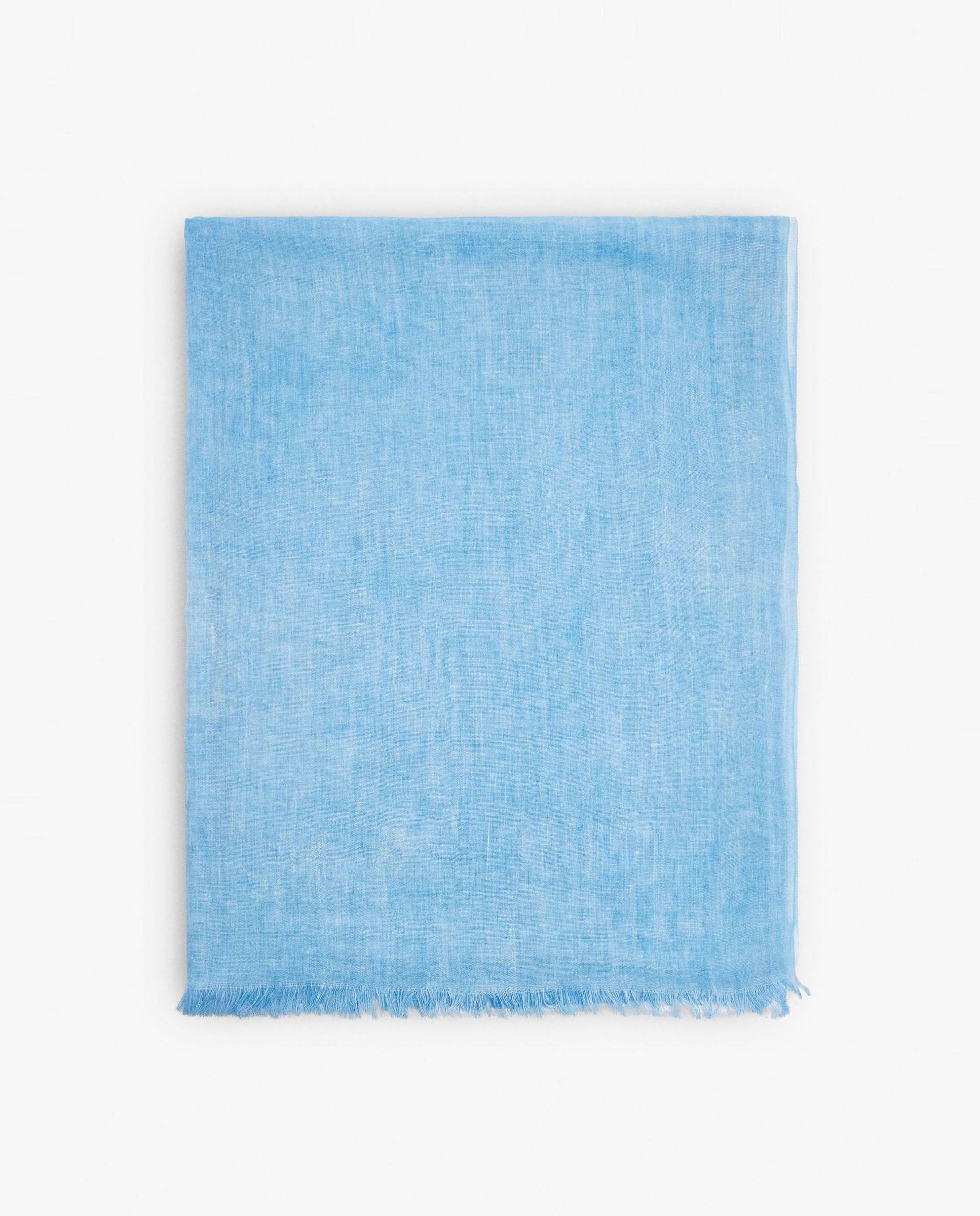 Pañuelo con pespuntes en liso - Parfois - Azul claro Azul claro-1