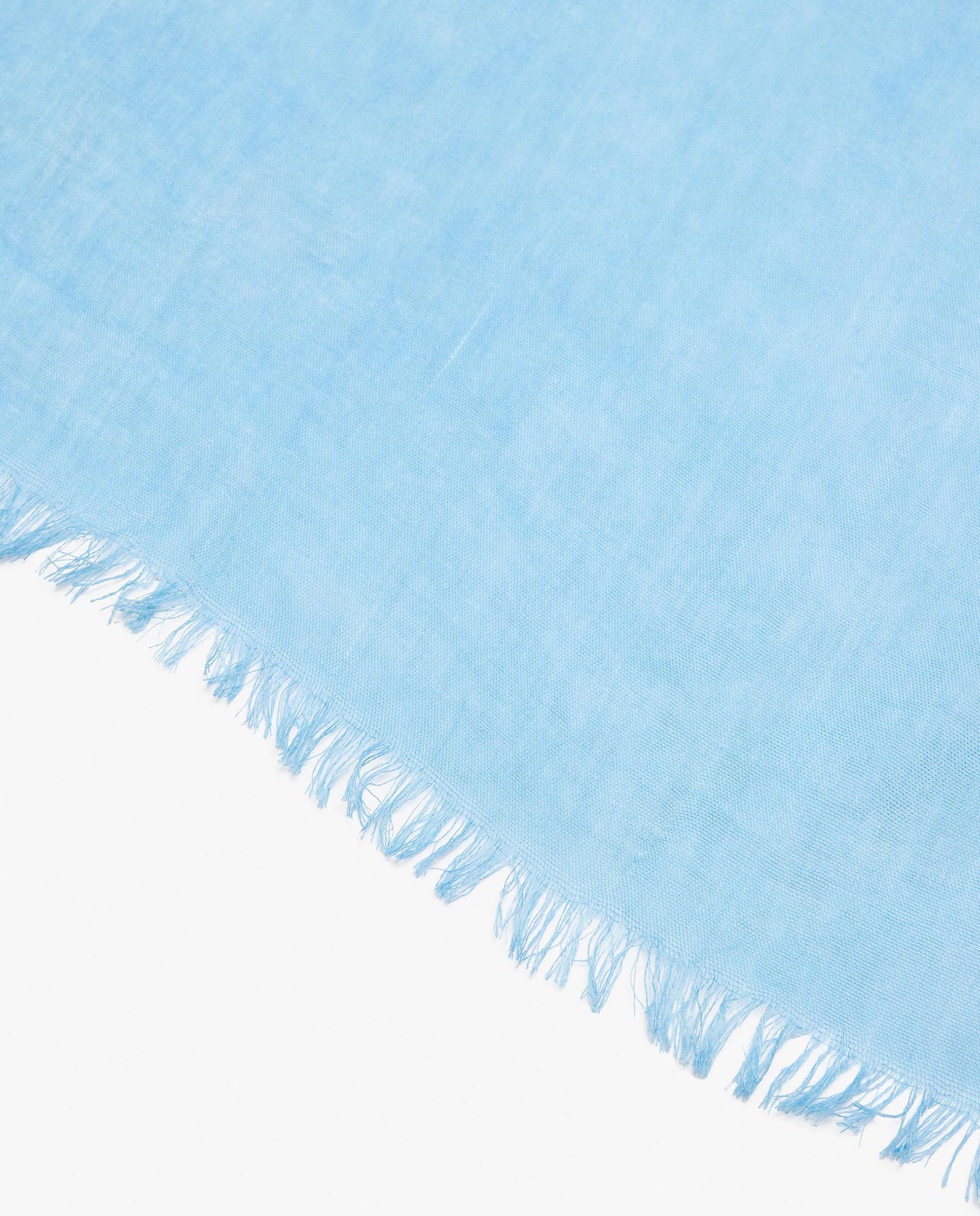 Pañuelo con pespuntes en liso - Parfois - Azul claro Azul claro-2