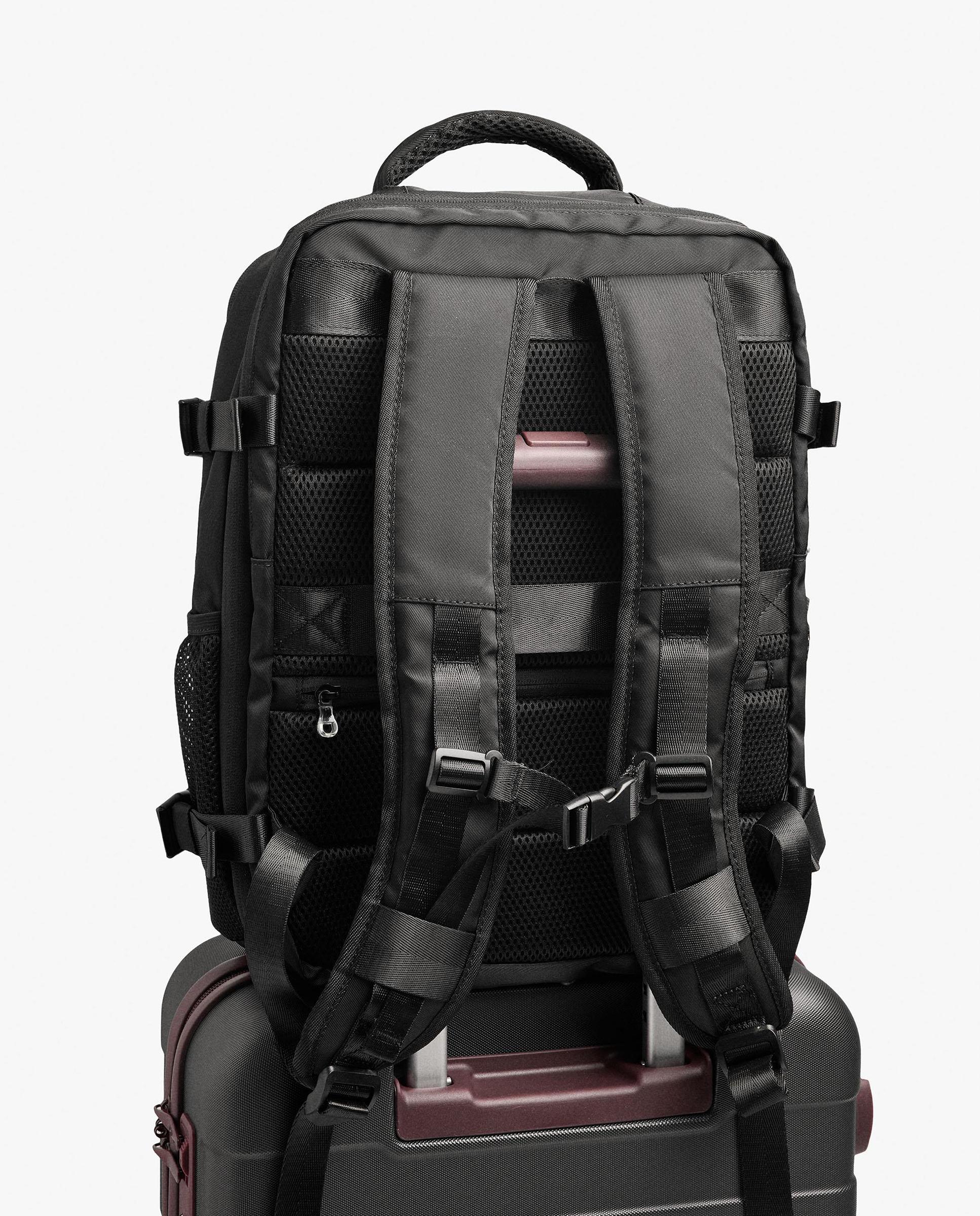 Mochila de mujer extensible con varios compartimentos y cierre de cremallera - Parfois - Negro Negro-5