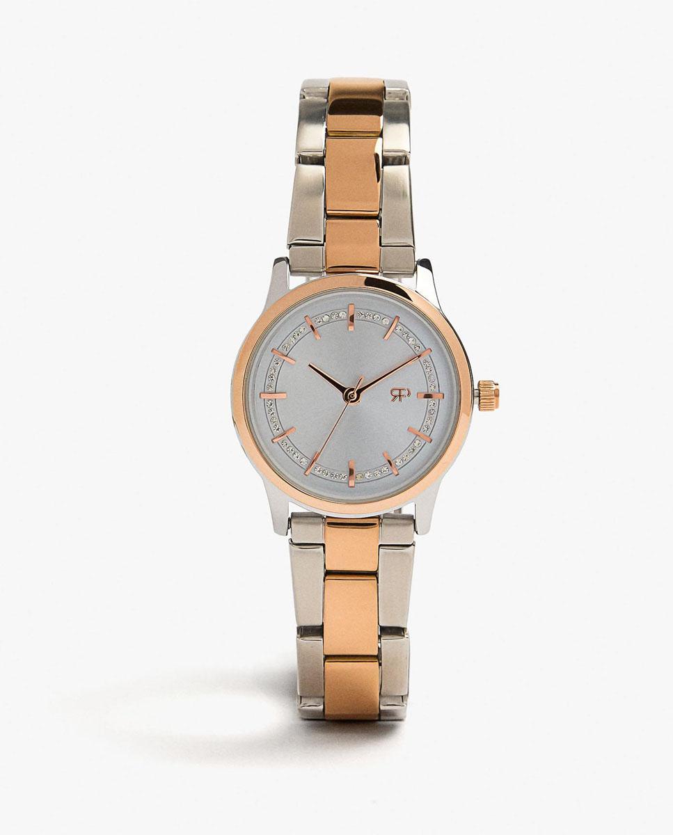 Reloj de mujer Parfois de acero inoxidable redondo en varios colores - Multicolor Multicolor-1