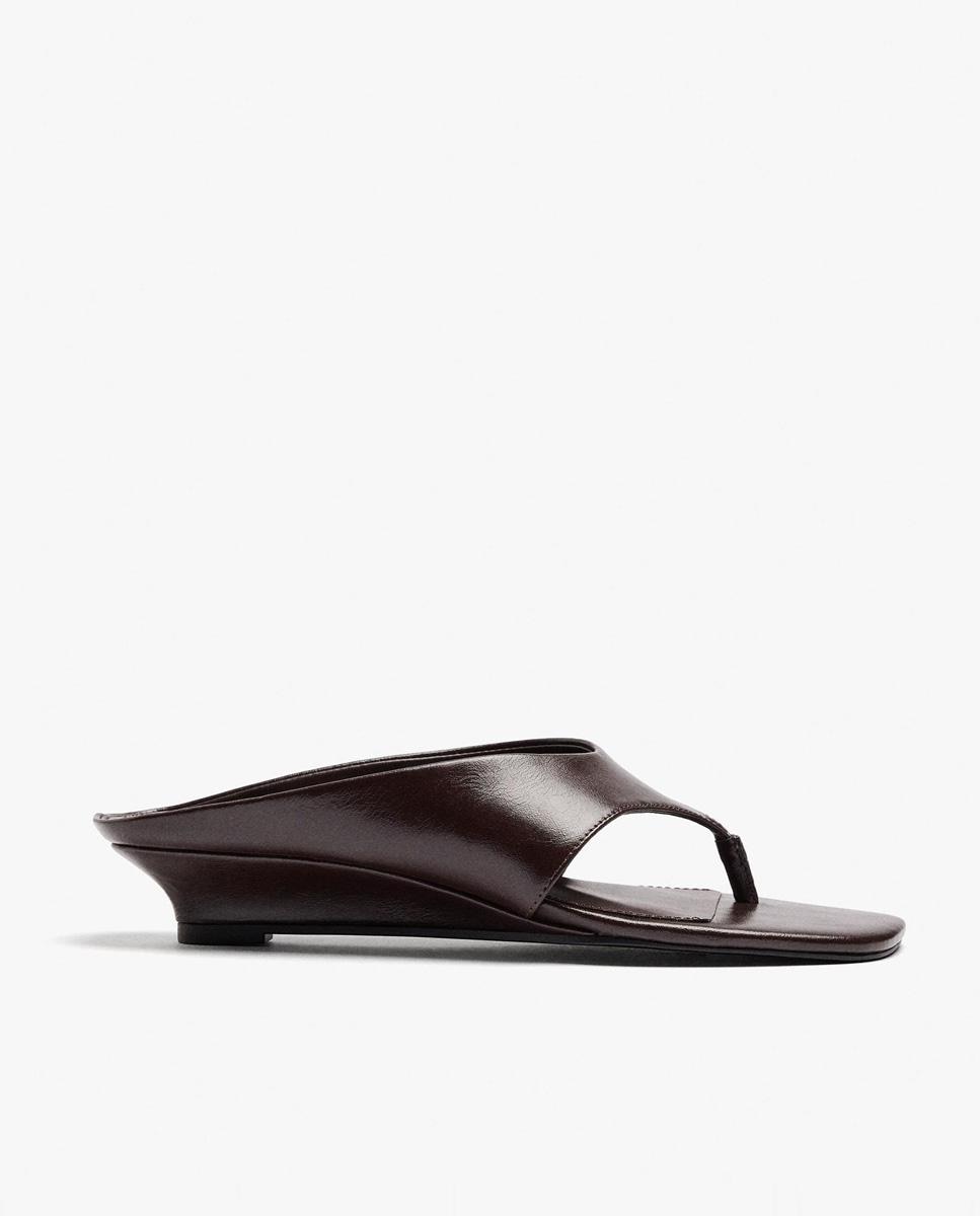 Parfois - Sandalias de tacón de mujer con tiras ancha en liso.