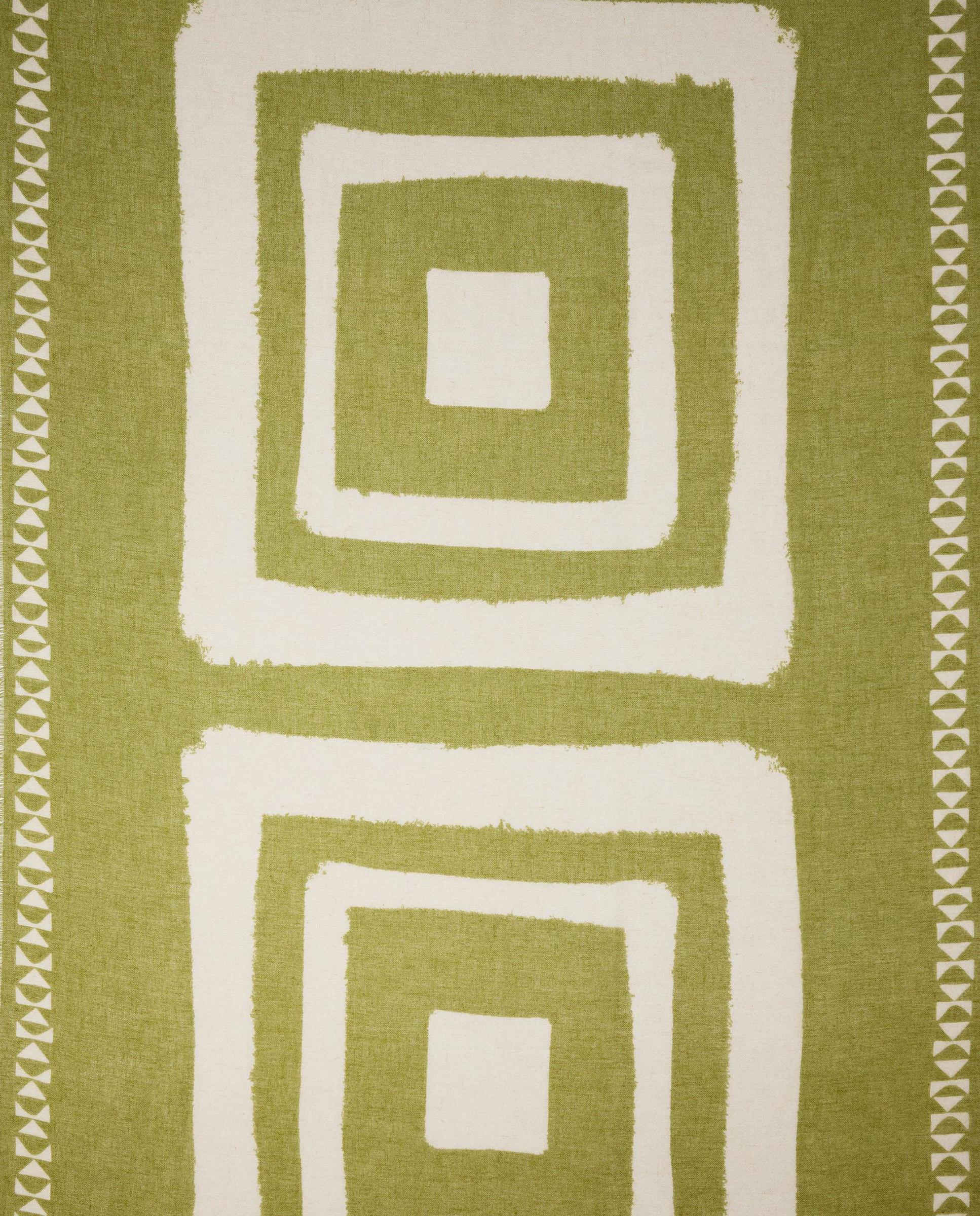 Imagen 2 de Pañuelo con pespuntes y estampado geométrico - Parfois - Verde Verde