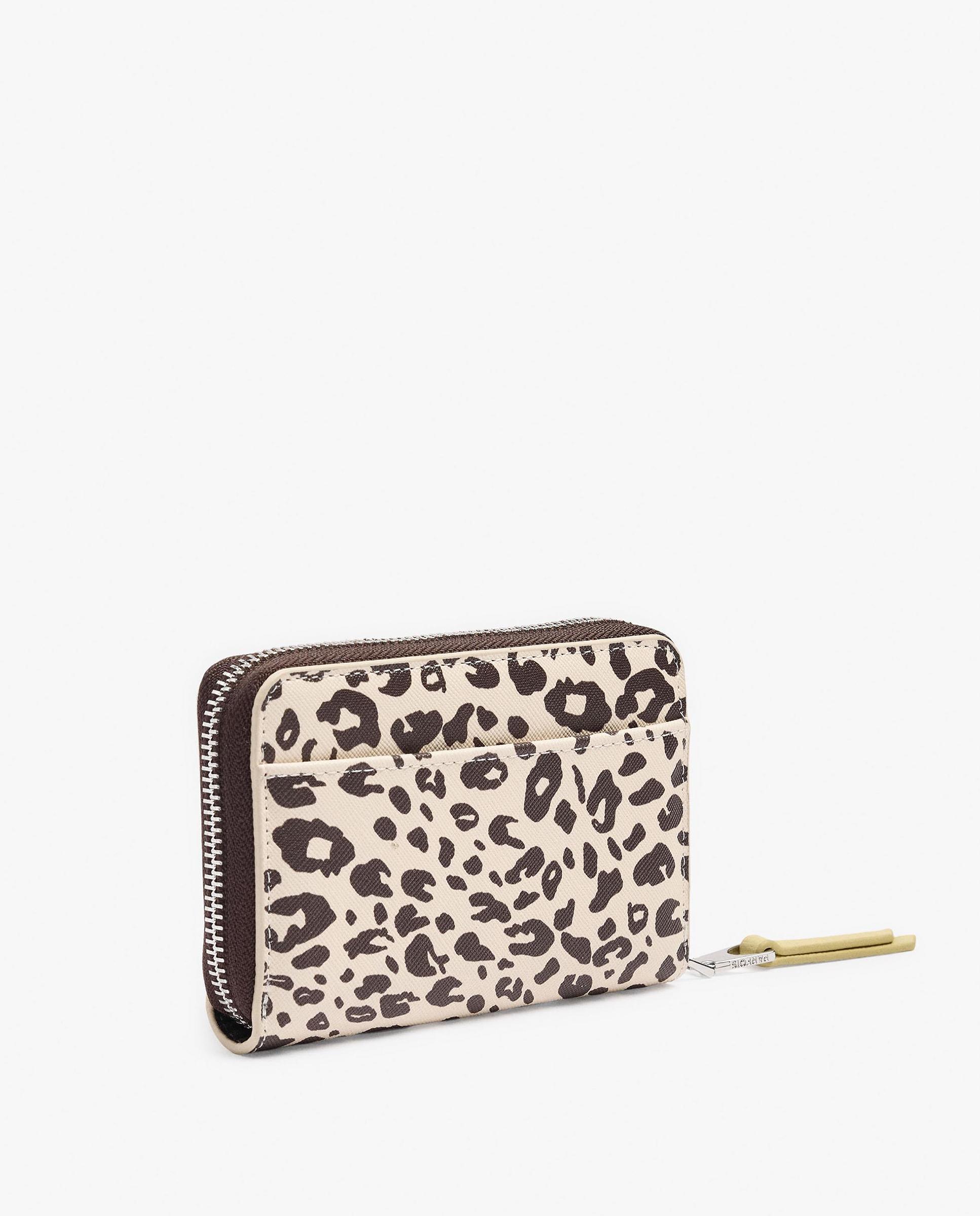 Cartera de mujer mediana con cierre de cremallera y estampado animal print - Parfois - Multicolor Multicolor-2