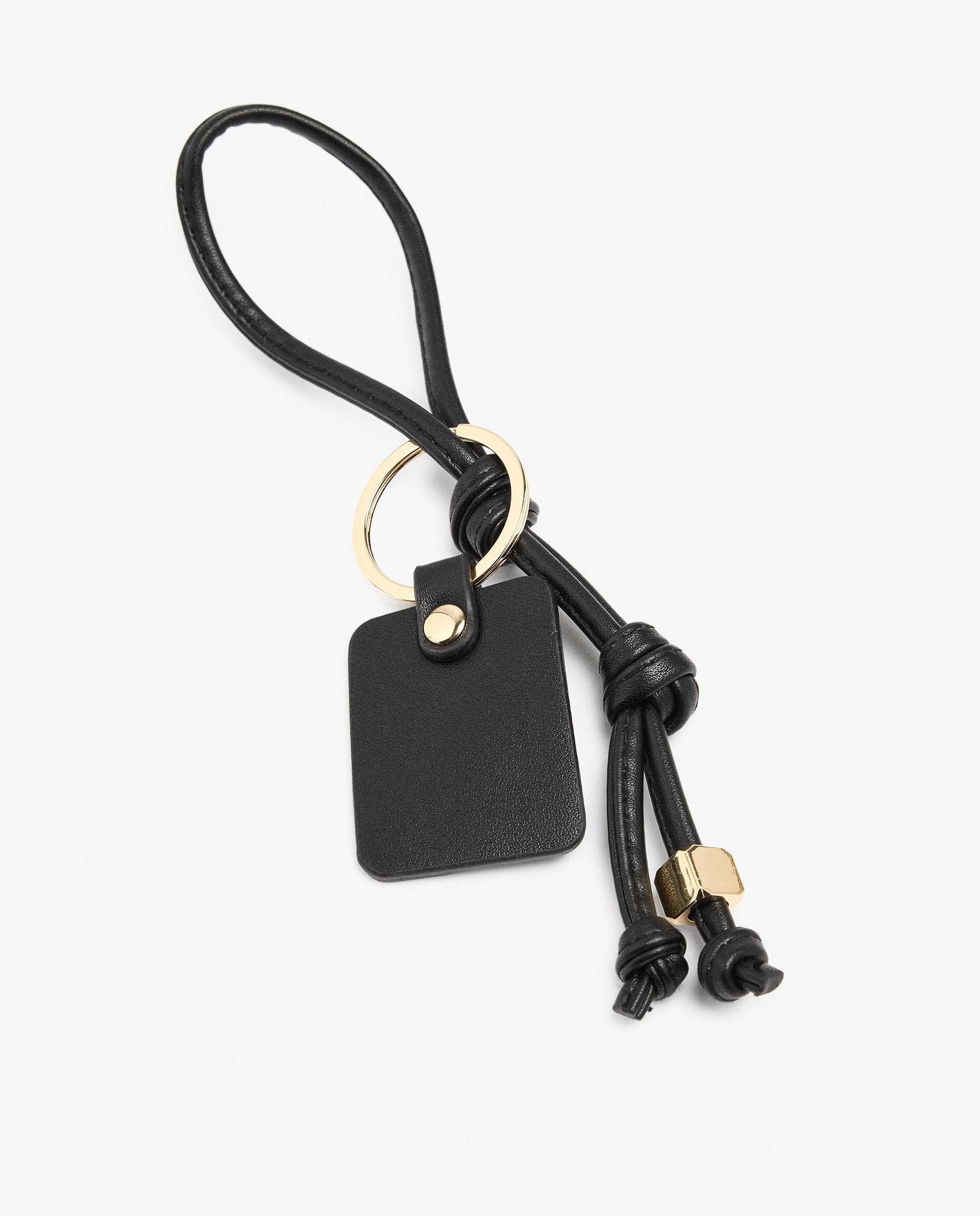 Bolso de mano estilo tote convertible a bandolera con cierre de cremallera en liso - Parfois - Negro Negro-6