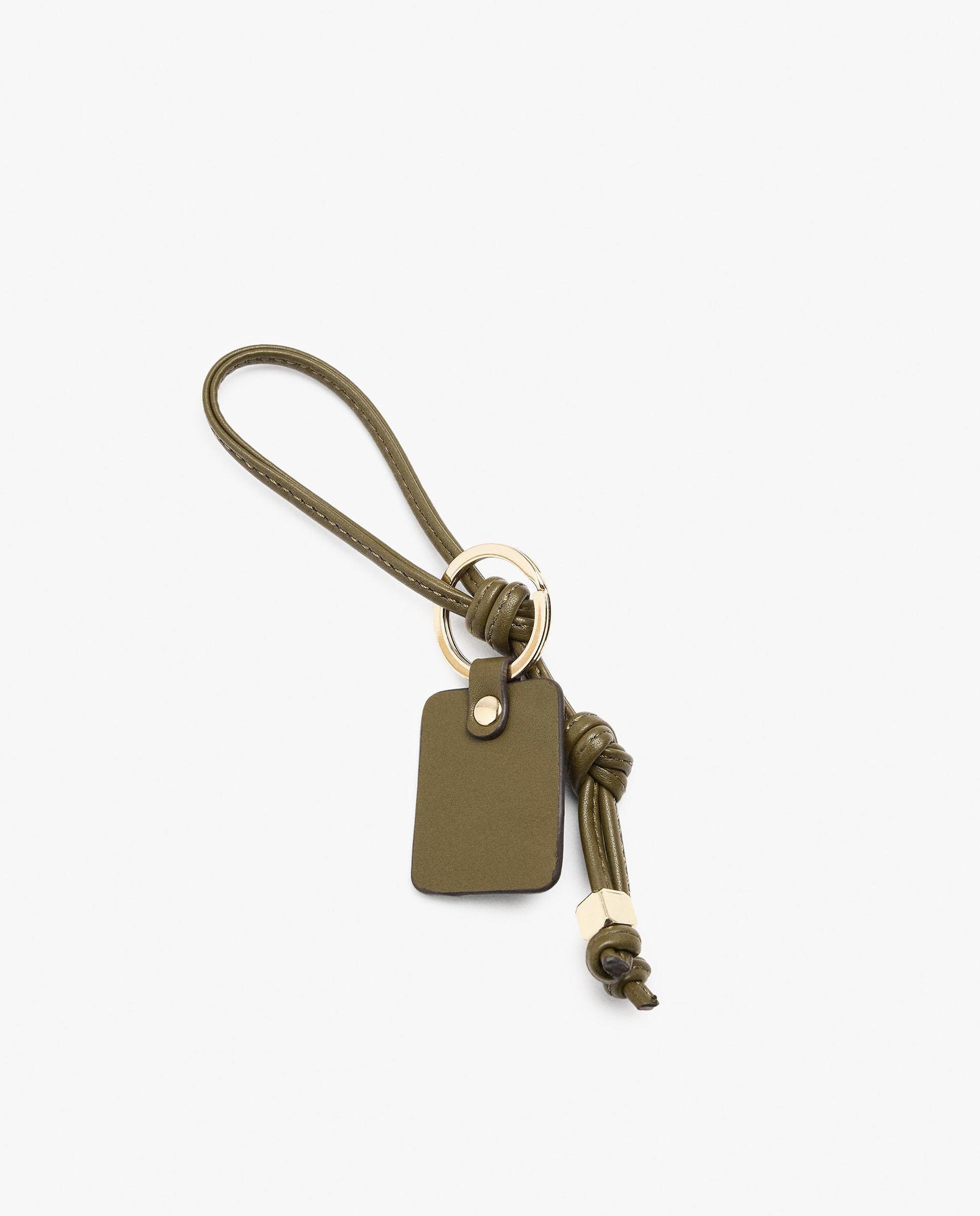 Bolso de mano estilo tote convertible a bandolera con cierre de cremallera en liso - Parfois - Kaki Kaki-5
