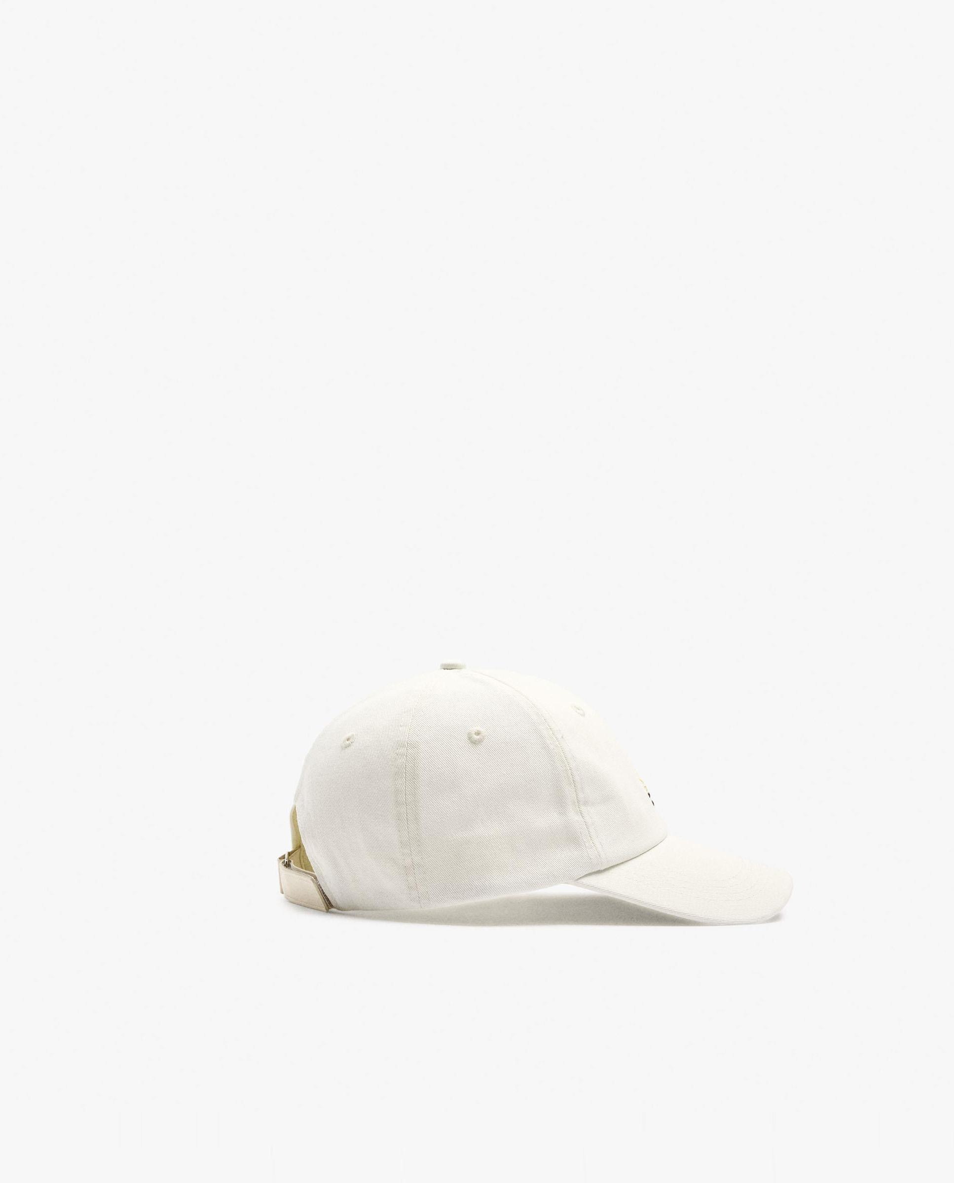 Gorra de mujer con detalle frontal y pespuntes - Parfois - Crudo Crudo-1