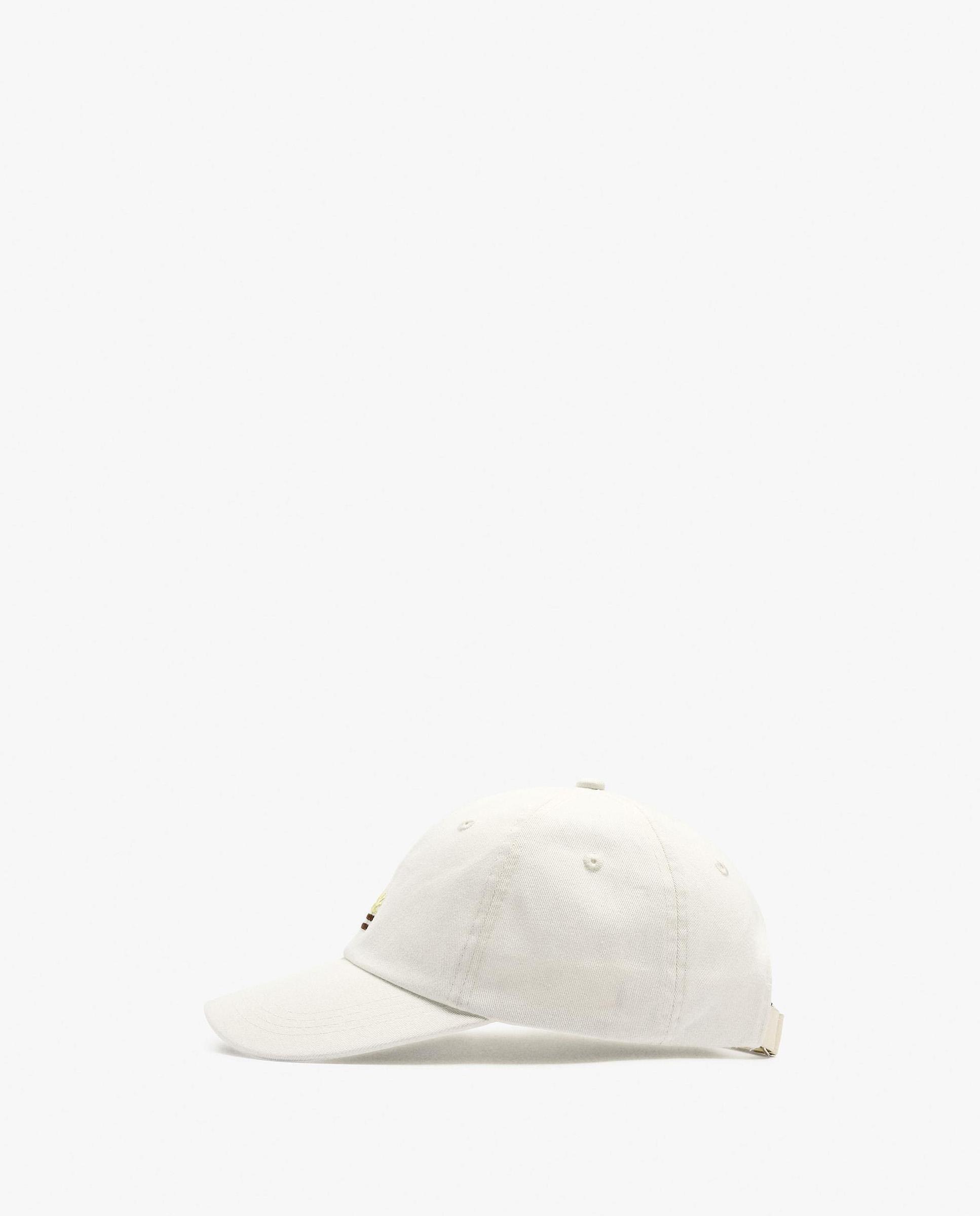 Gorra de mujer con detalle frontal y pespuntes - Parfois - Crudo Crudo-4