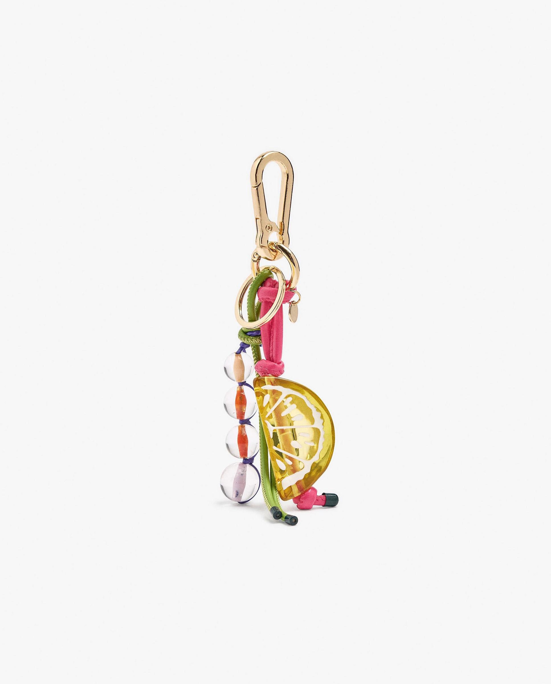 Llavero con charm de fruta y cuentas - Parfois - Multicolor Multicolor-1