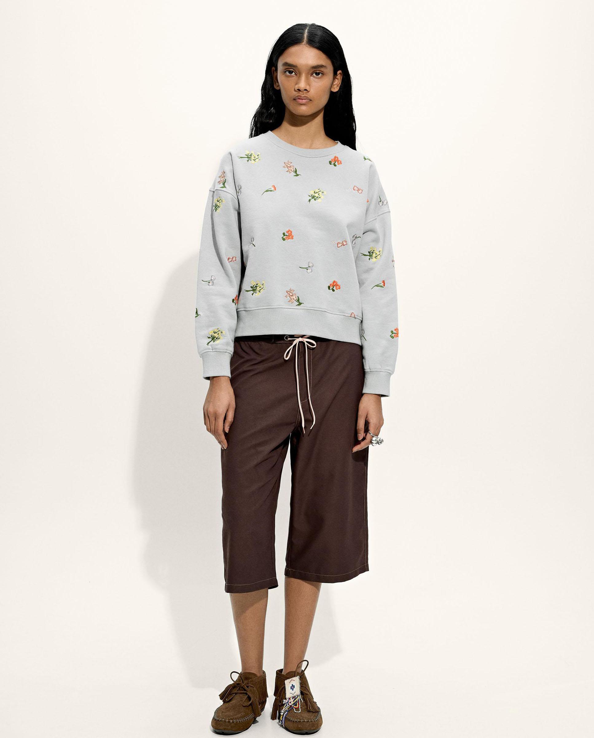 Parfois - Bermudas de mujer con cordón ajustable en liso.
