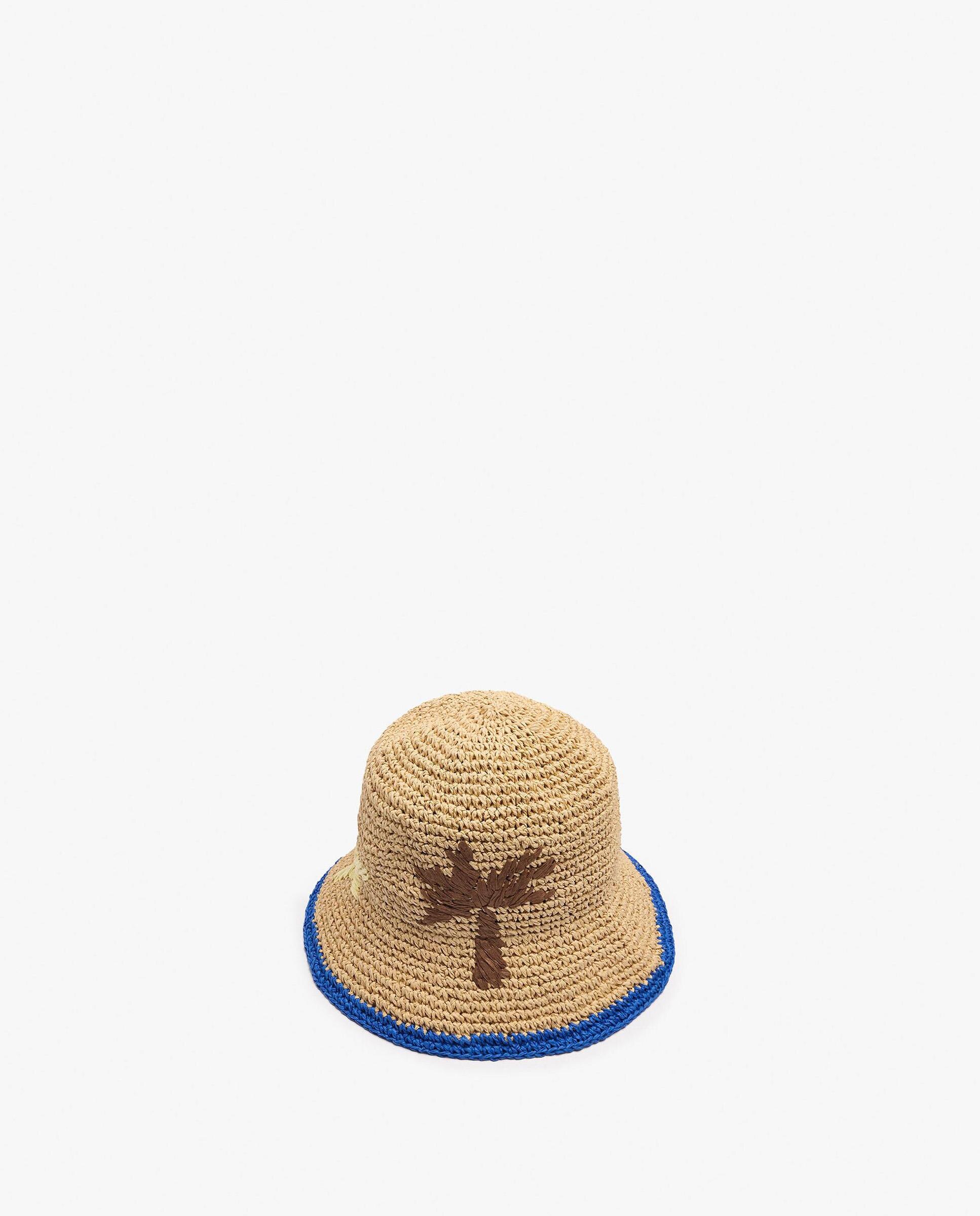 Gorro de mujer estilo bucket con detalle de sol - Parfois - Natural Natural-2