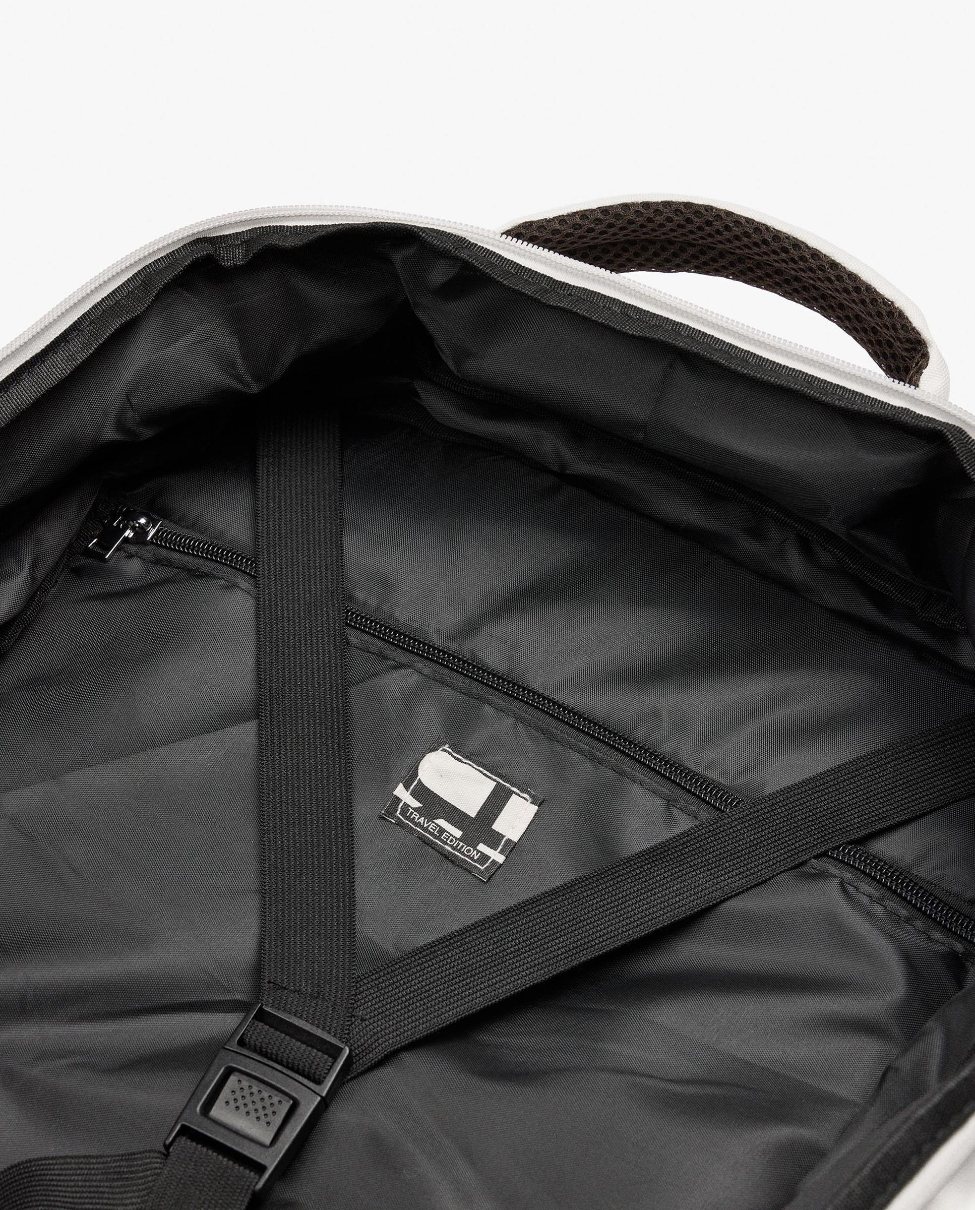 Mochila de mujer con varios compartimentos y cierre de cremallera en liso - Parfois - Crudo Crudo-7