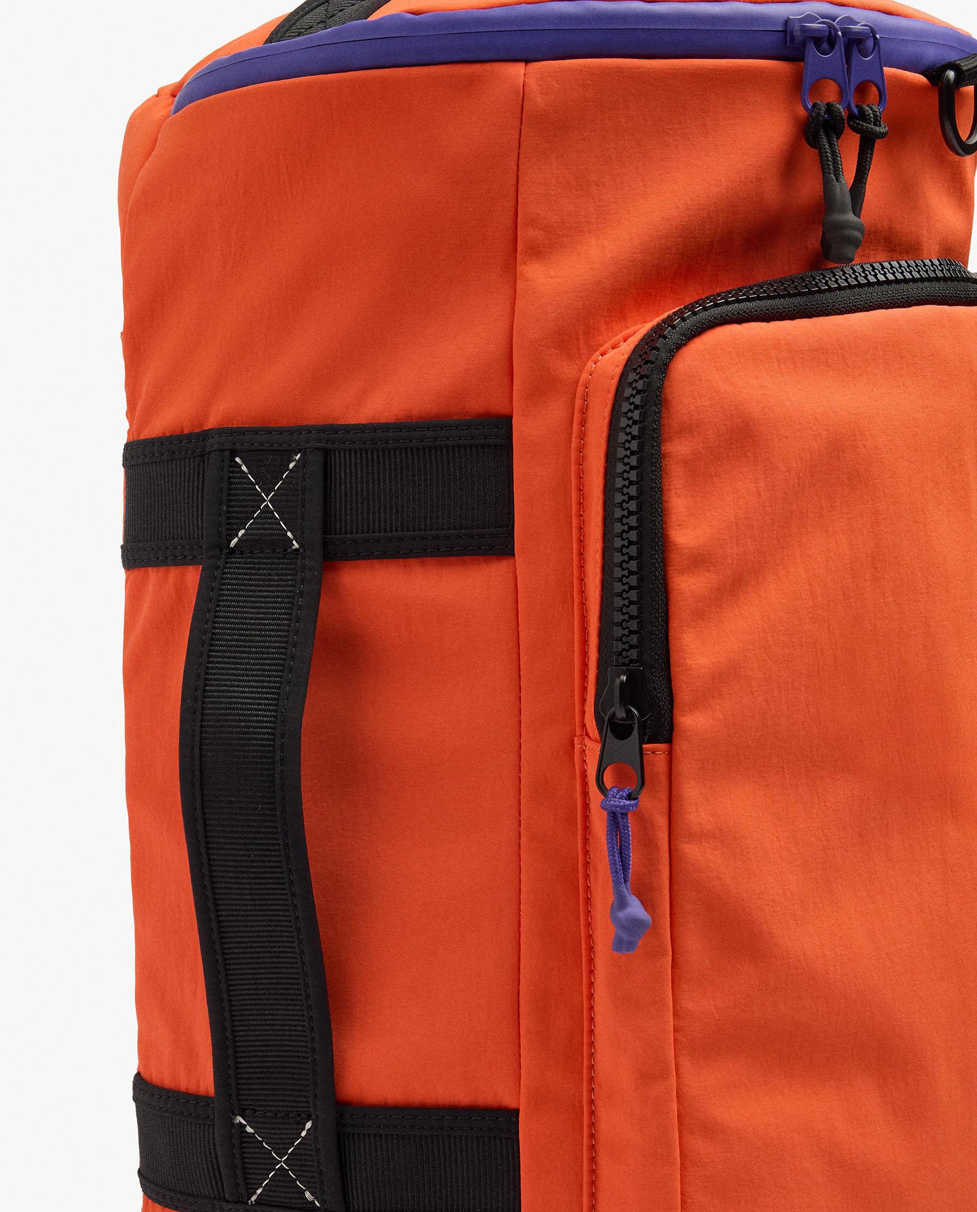 Mochila de mujer estilo bolsa deportiva con cierre de cremallera en liso - Parfois - Naranja Naranja-4