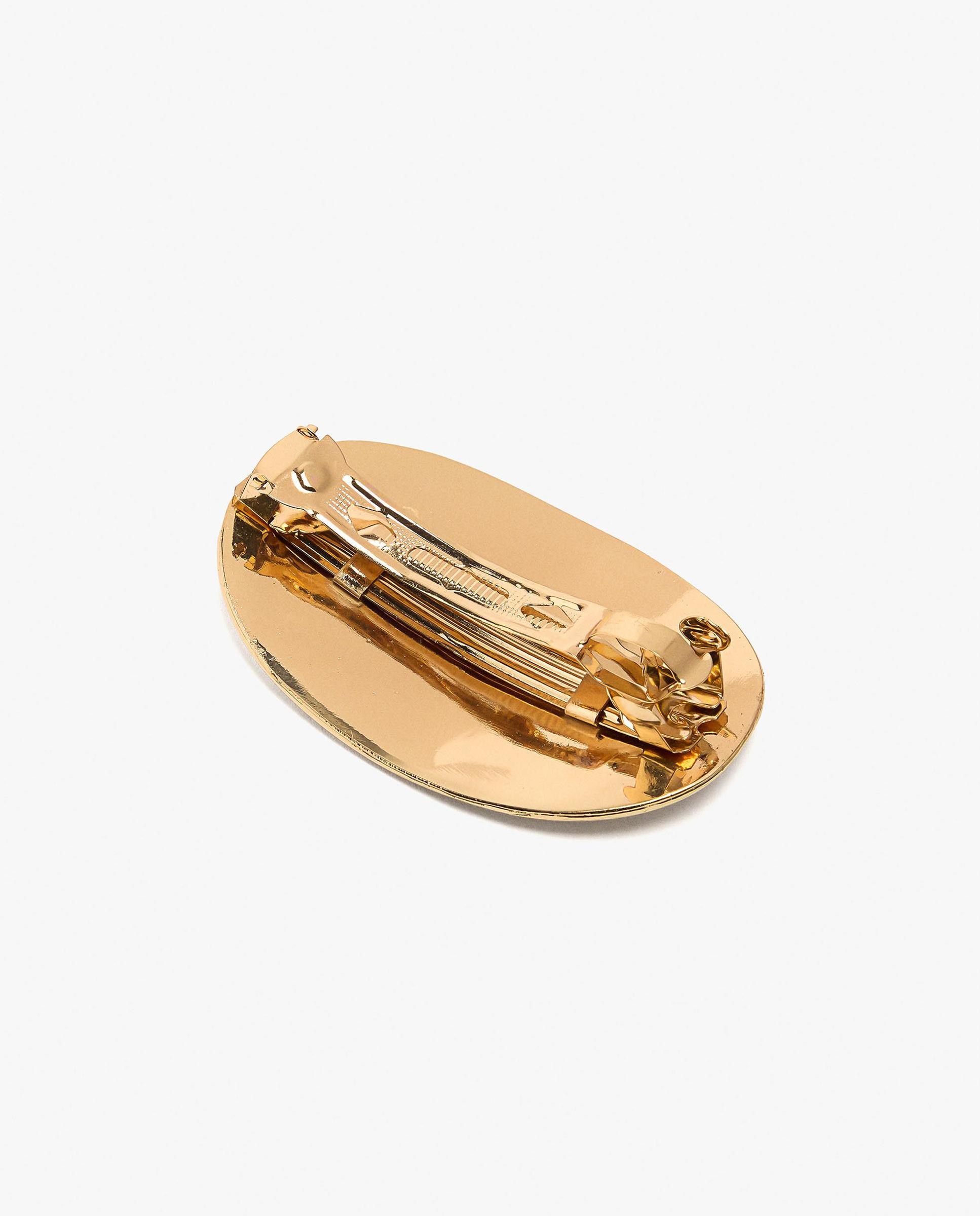 Pinza para el pelo grande en liso - Parfois - Oro Oro-2