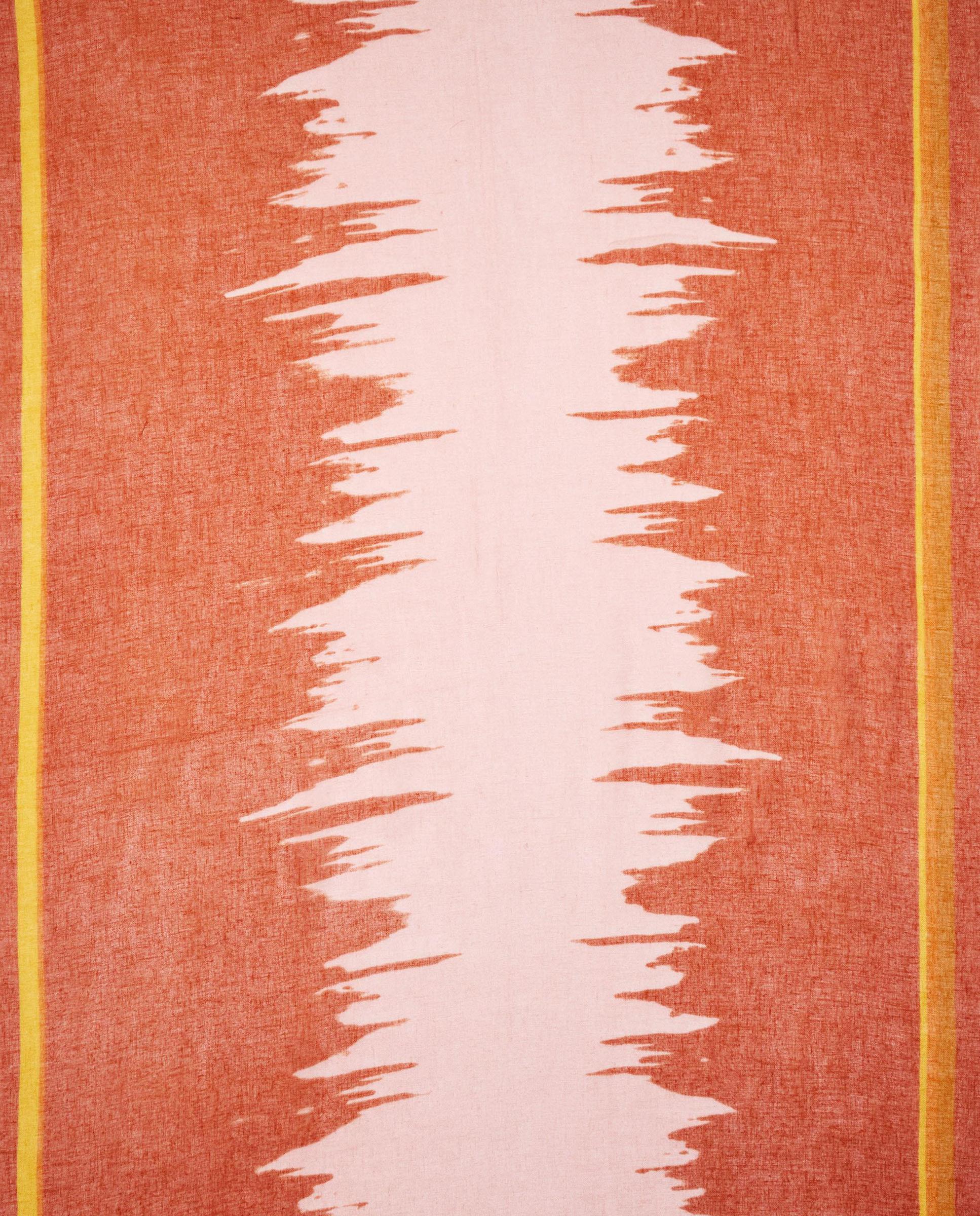 Pañuelo con pespuntes y estampado - Parfois - Naranja Naranja-4