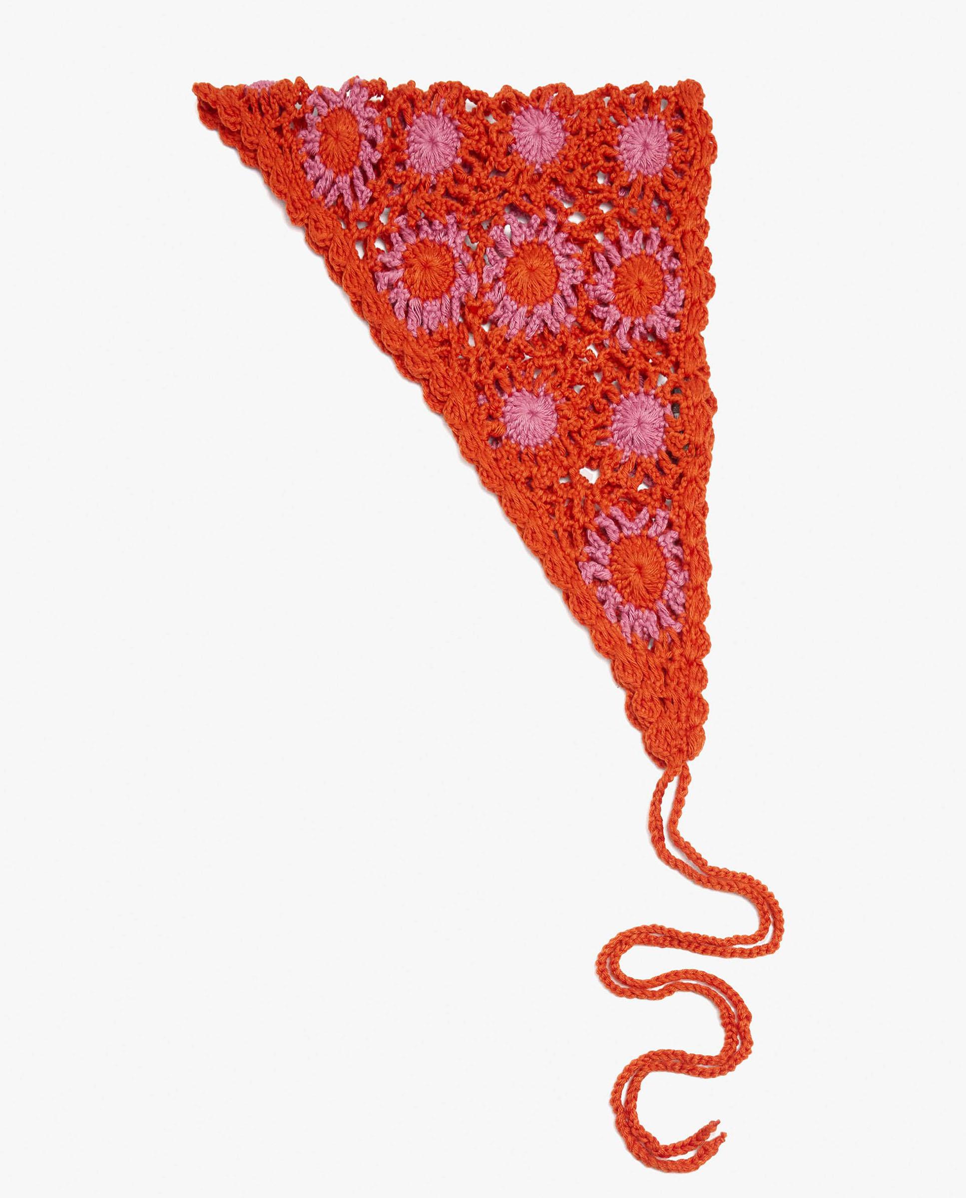 Pañuelo para el pelo de crochet en liso - Parfois - Multicolor Multicolor-1