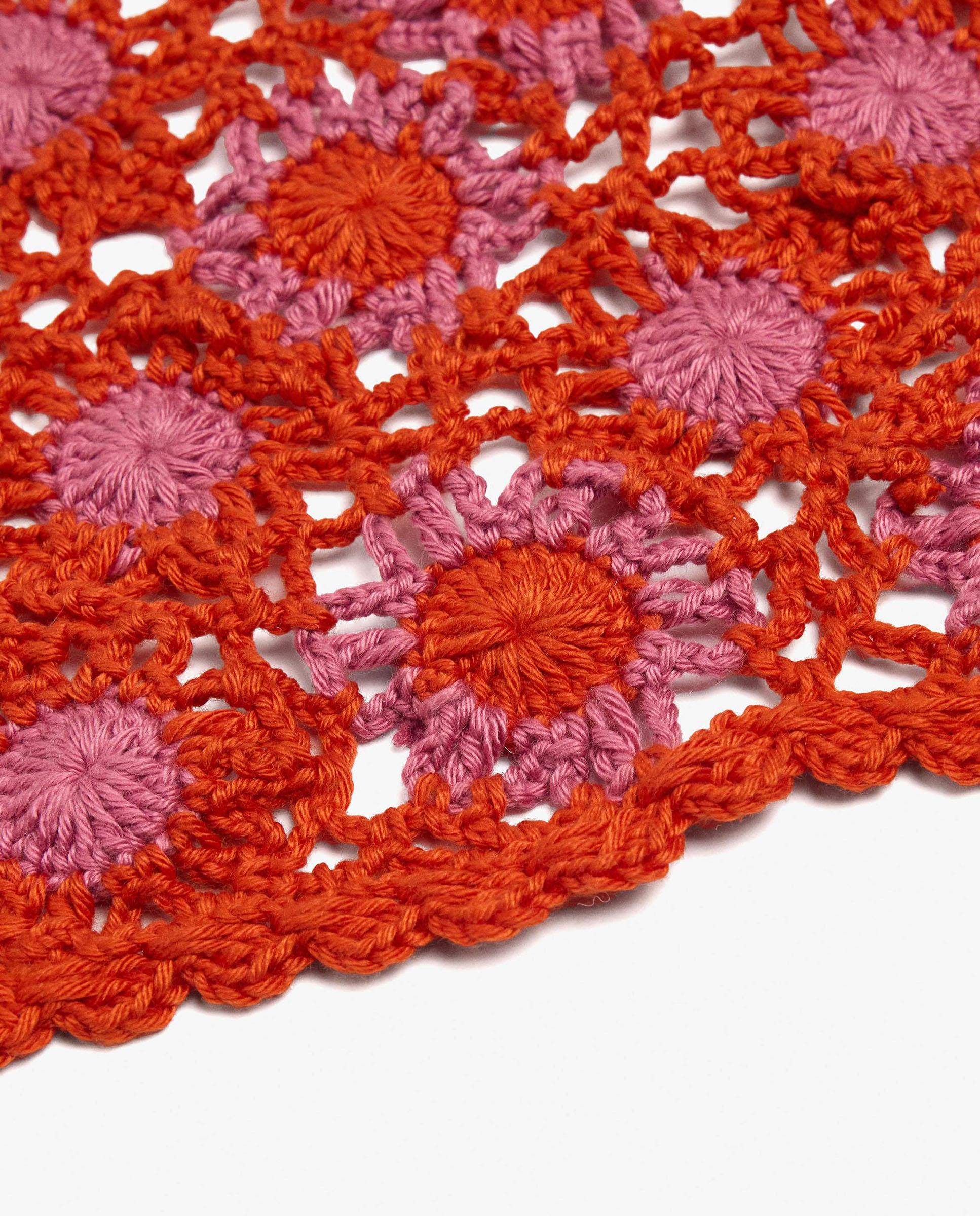 Pañuelo para el pelo de crochet en liso - Parfois - Multicolor Multicolor-3