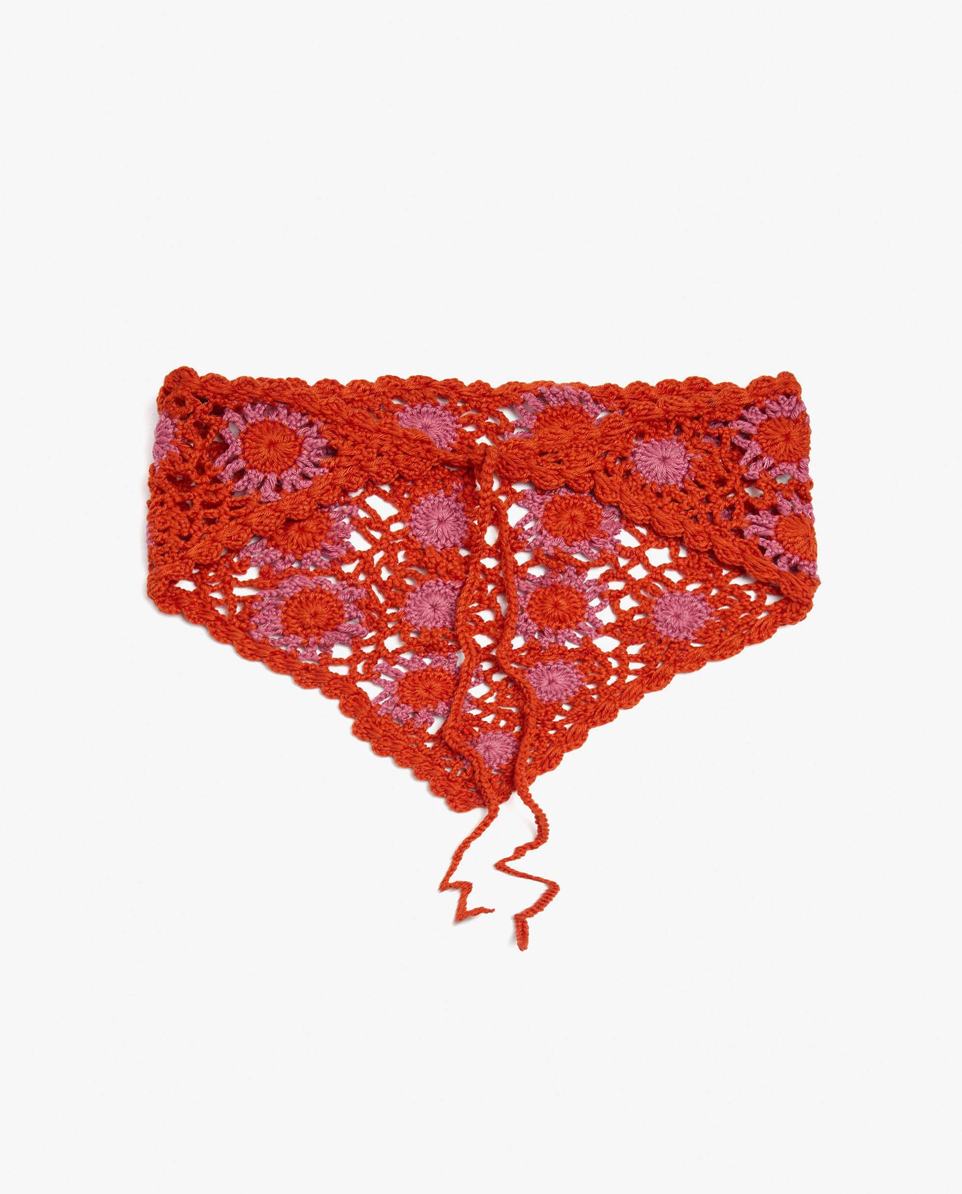 Pañuelo para el pelo de crochet en liso - Parfois - Multicolor Multicolor-2