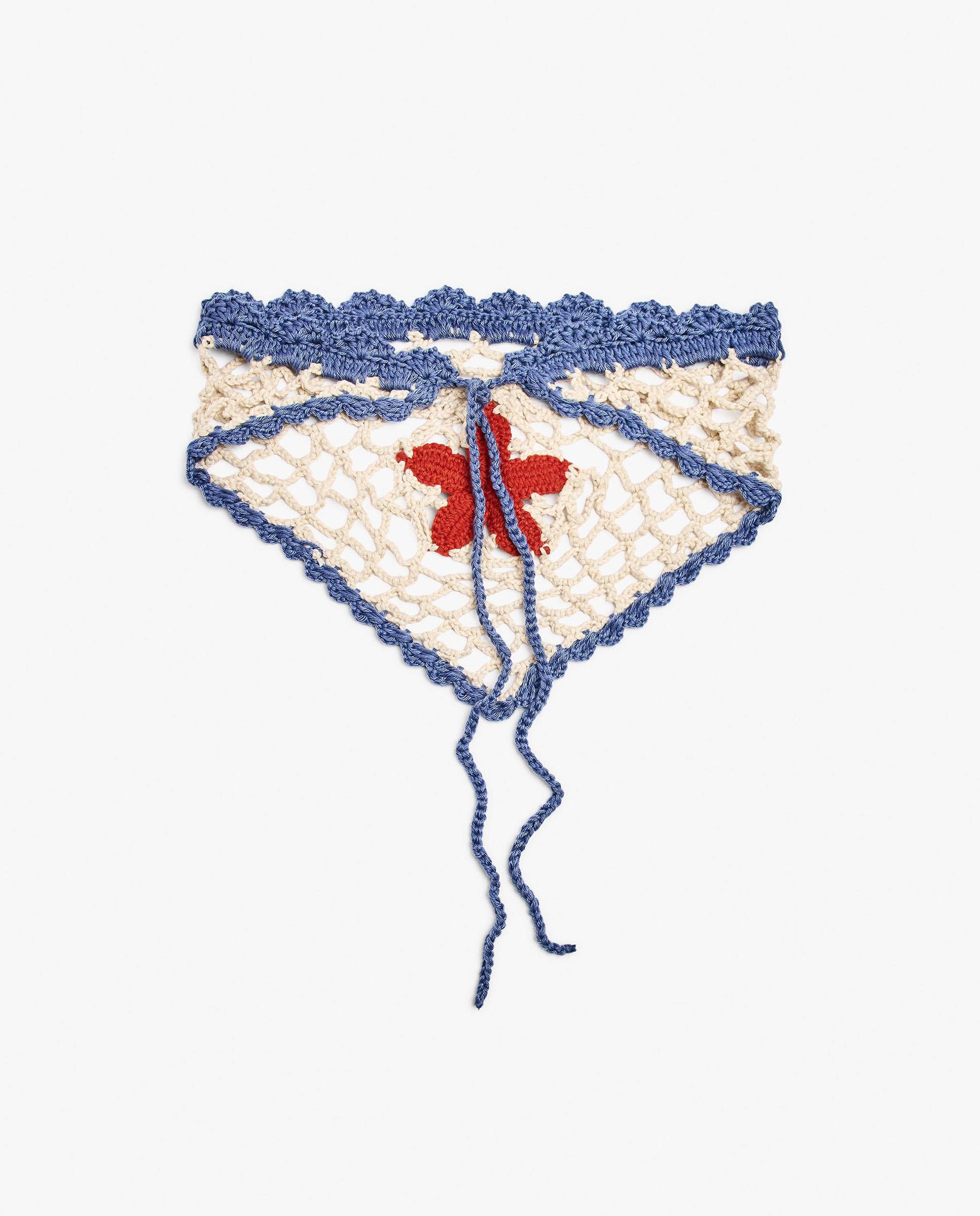 Pañuelo para el pelo de crochet con estampados - Parfois - Multicolor Multicolor-2