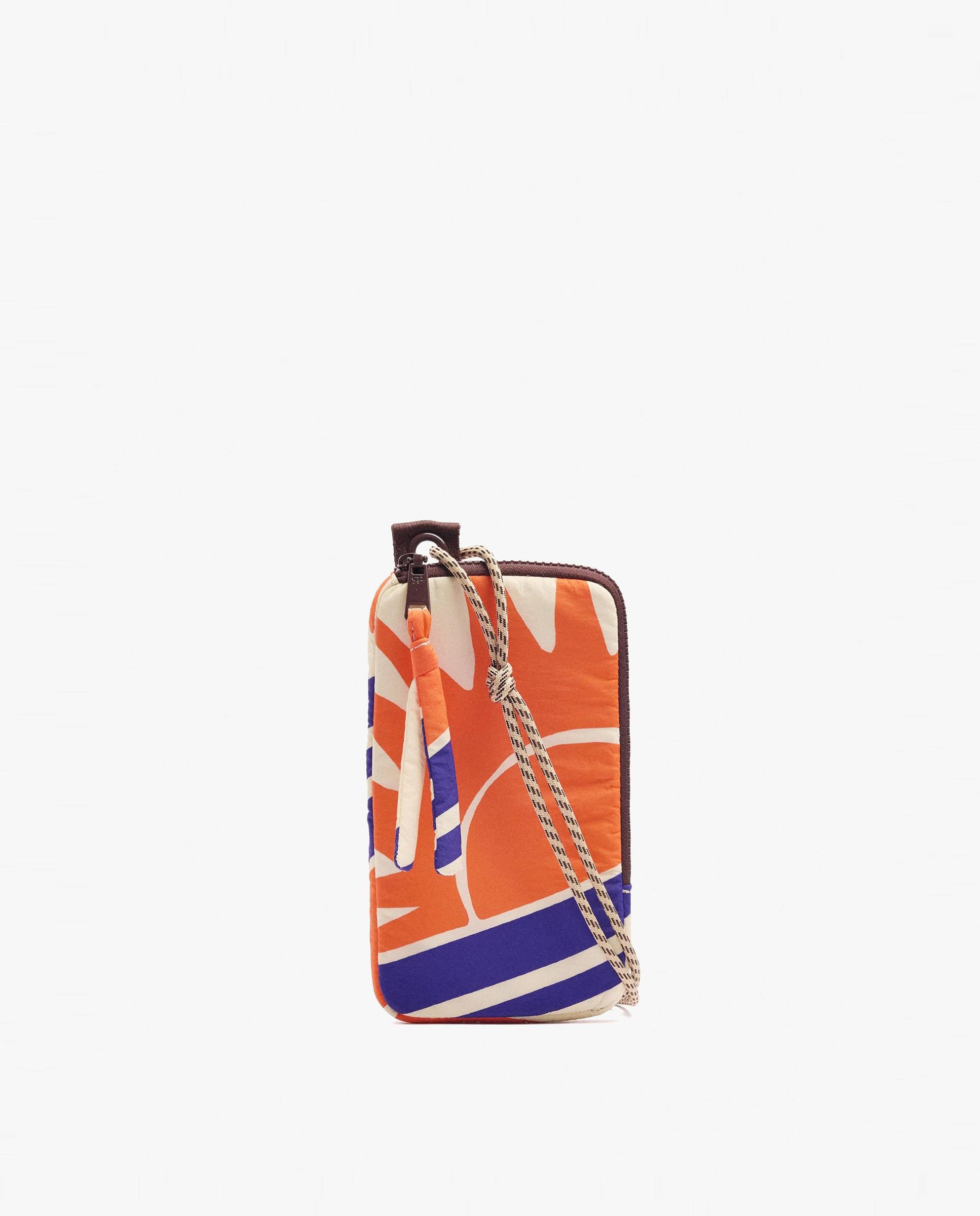 Bolso para móvil convertible a bandolera con cierre de cremallera y estampados - Parfois - Multicolor Multicolor-1
