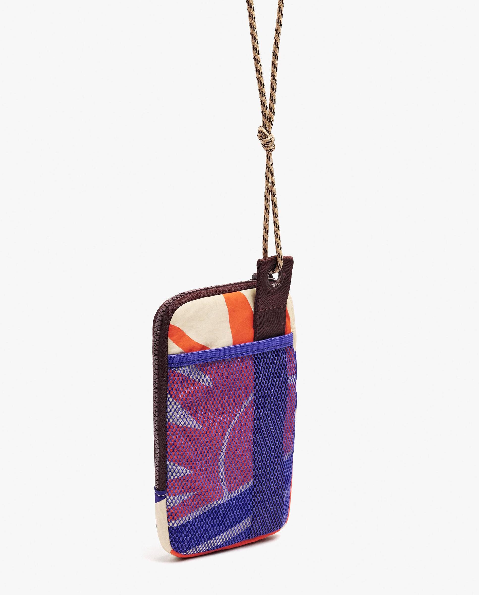 Bolso para móvil convertible a bandolera con cierre de cremallera y estampados - Parfois - Multicolor Multicolor-2