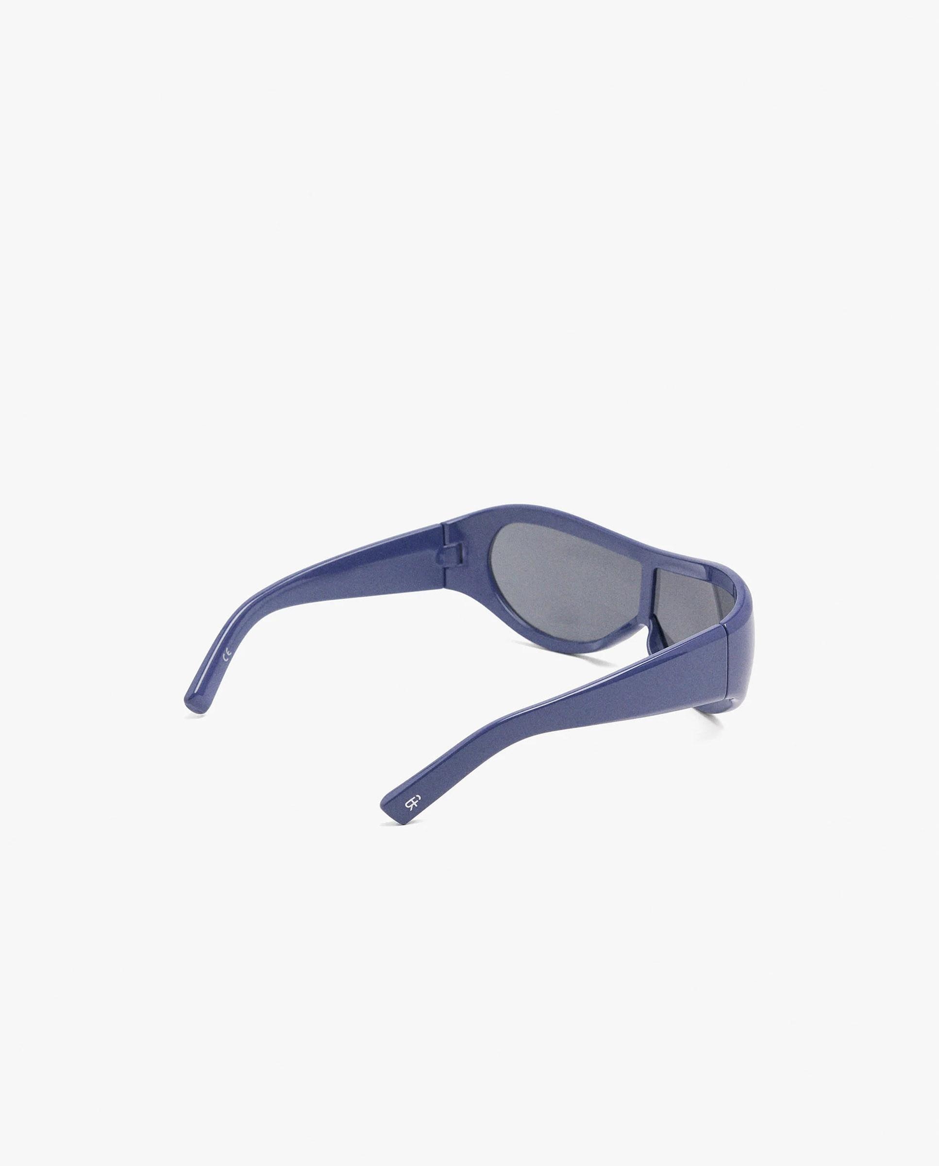 Gafas de sol de mujer parfois con protección uv y forma oversize estilo deportivo - Azul marino Azul marino-2