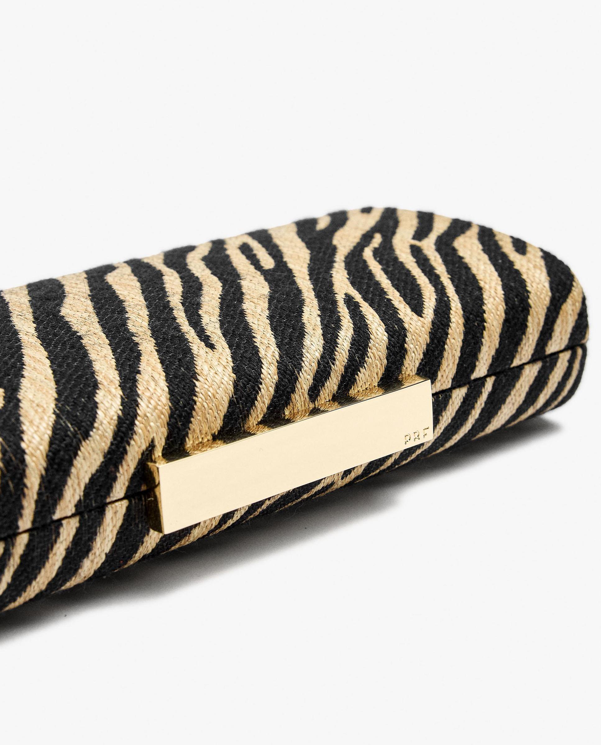 Bolso de fiesta convertible a bandolera con estampado animal print - Parfois - Multicolor Multicolor-3