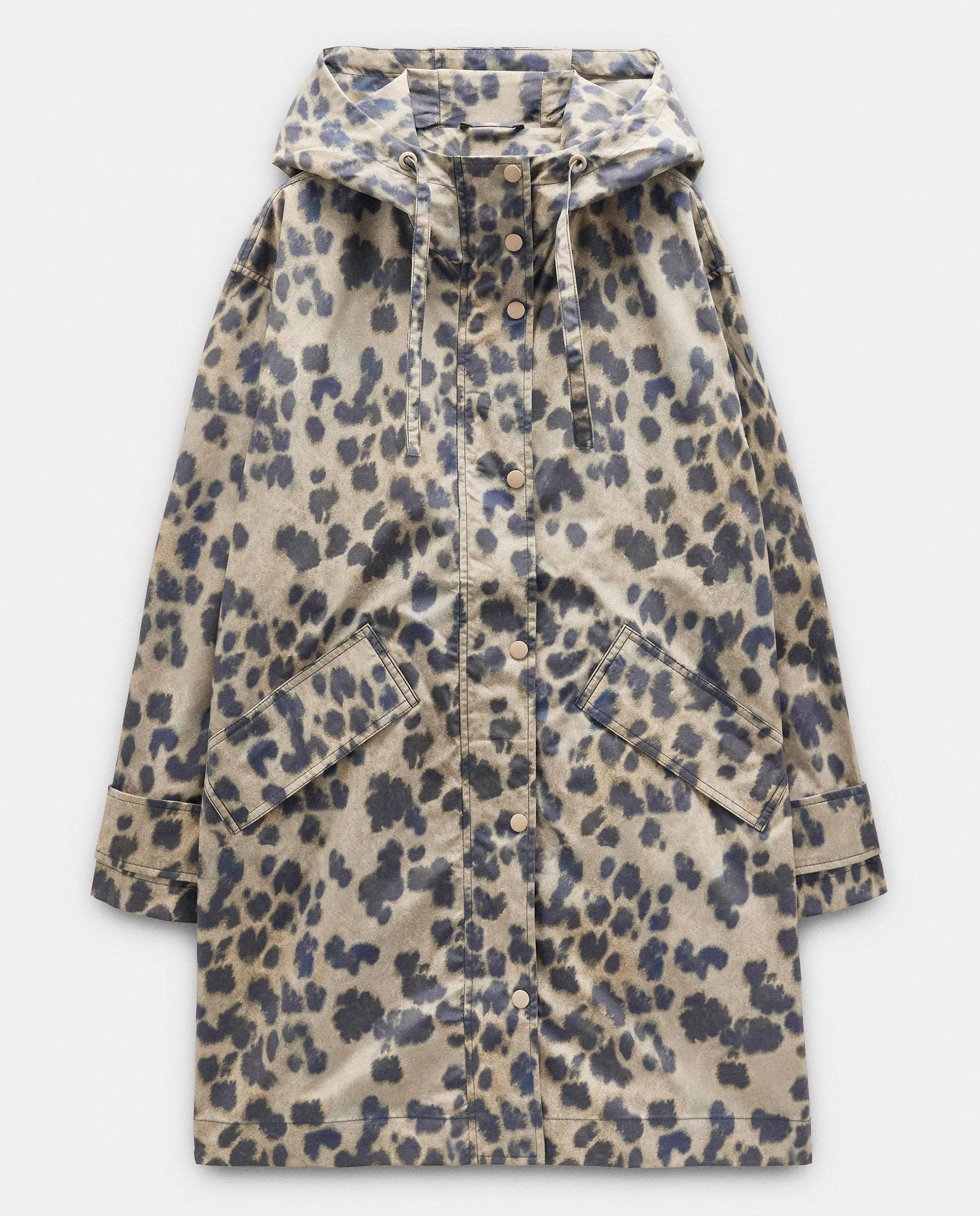 Parka de mujer con capucha y estampado animal print - Parfois - Multicolor Multicolor-7