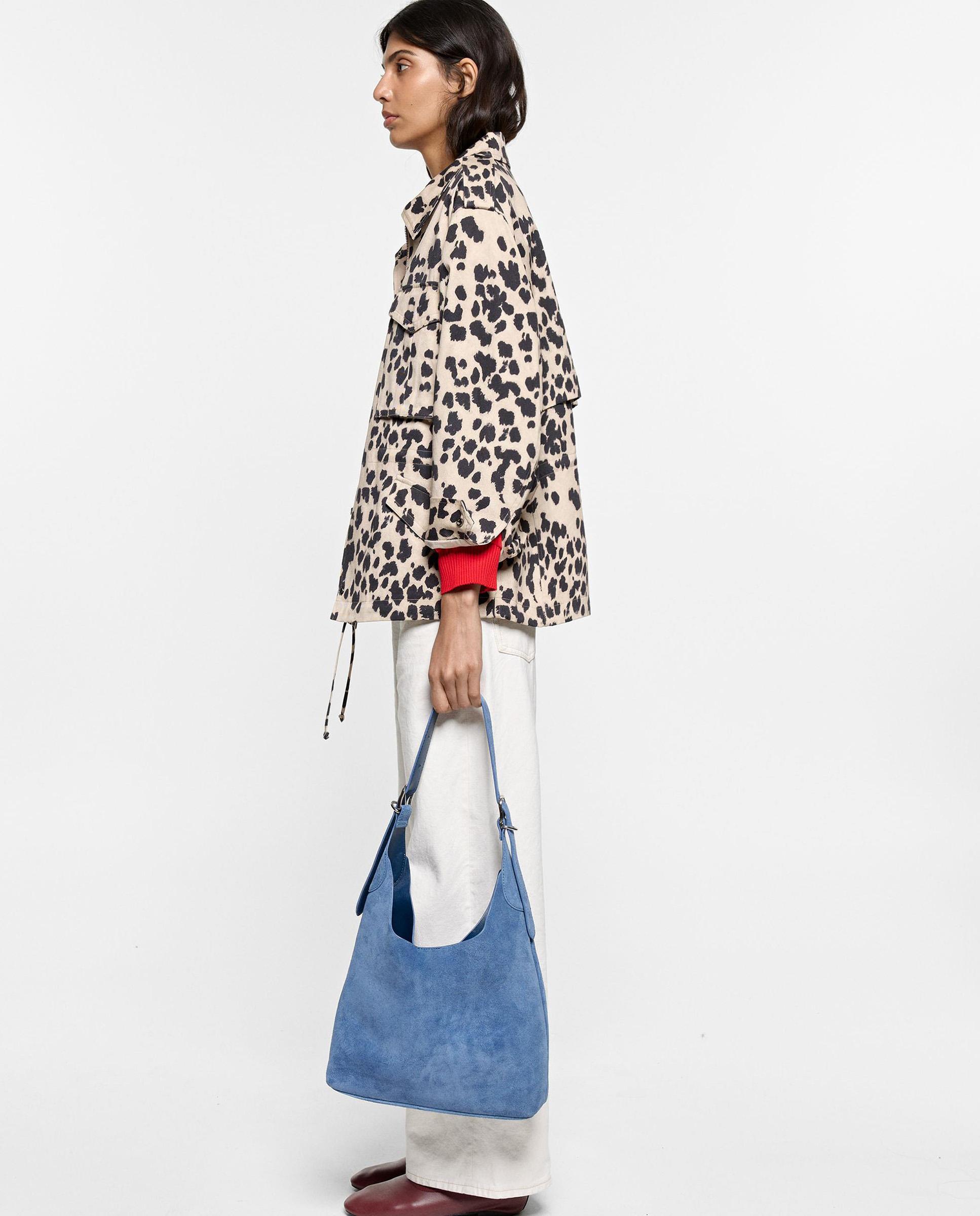 Chaqueta de mujer 100% algodón con estampado animal print - Parfois - Multicolor Multicolor-3