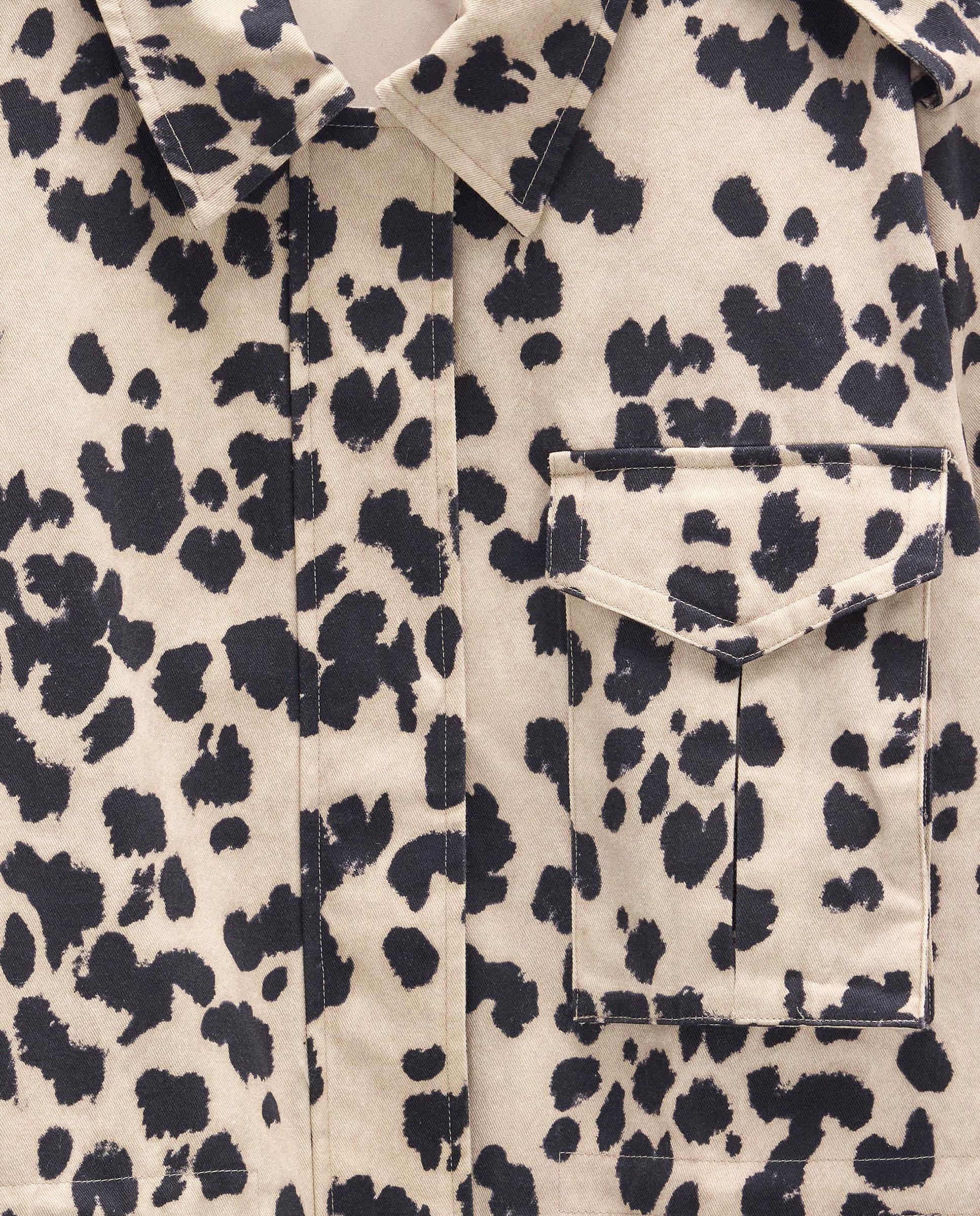 Chaqueta de mujer 100% algodón con estampado animal print - Parfois - Multicolor Multicolor-6