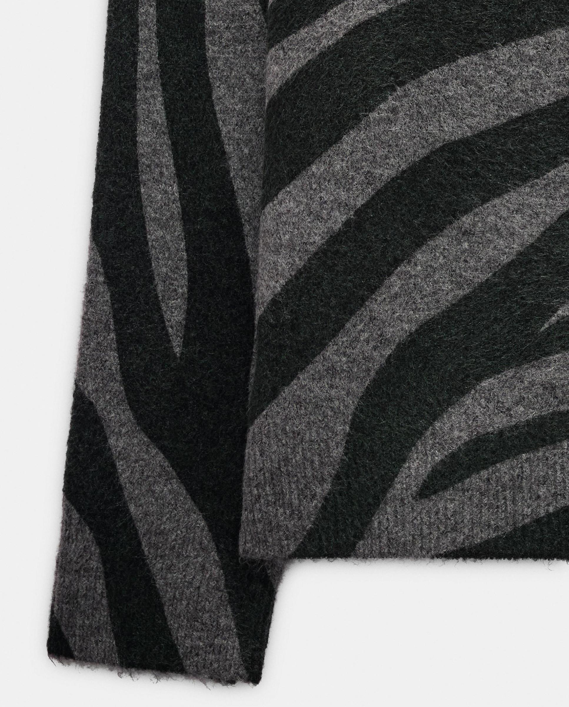 Jersey de mujer de manga larga con estampado animal print - Parfois - Gris Gris-5